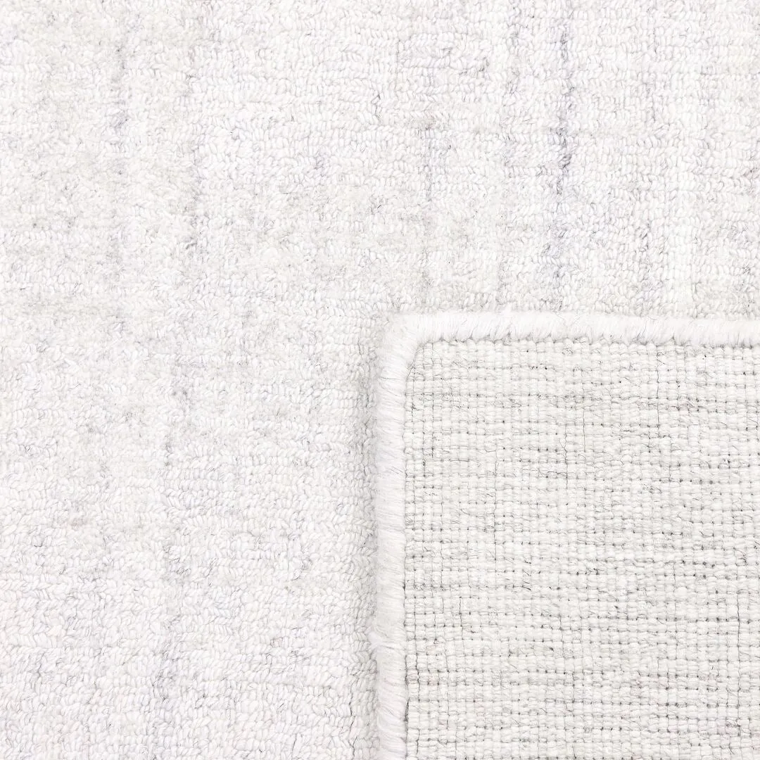 Overton Handmade Modern Contemporary Striped Area Rug