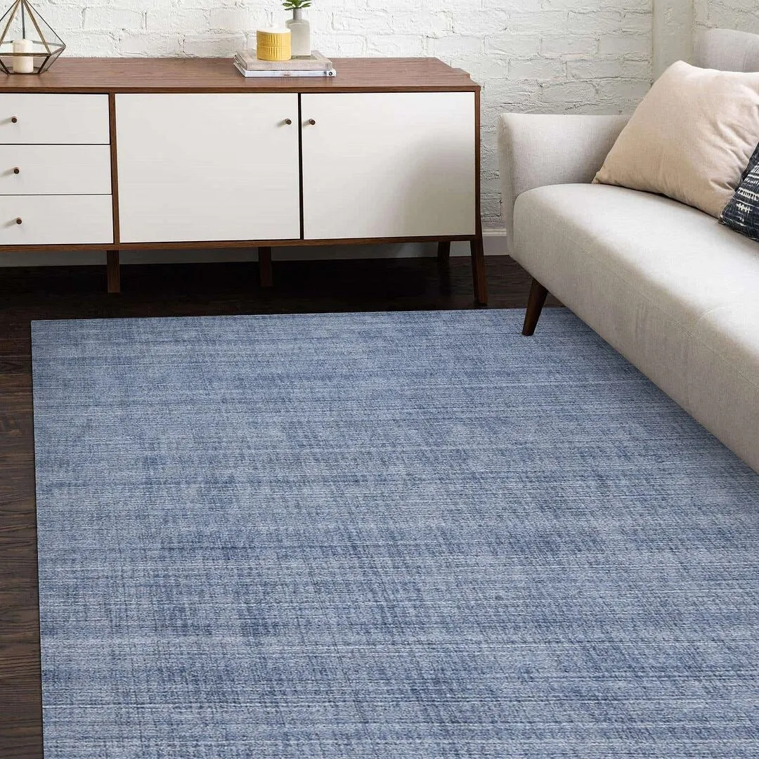 Overton Handmade Modern Contemporary Striped Area Rug
