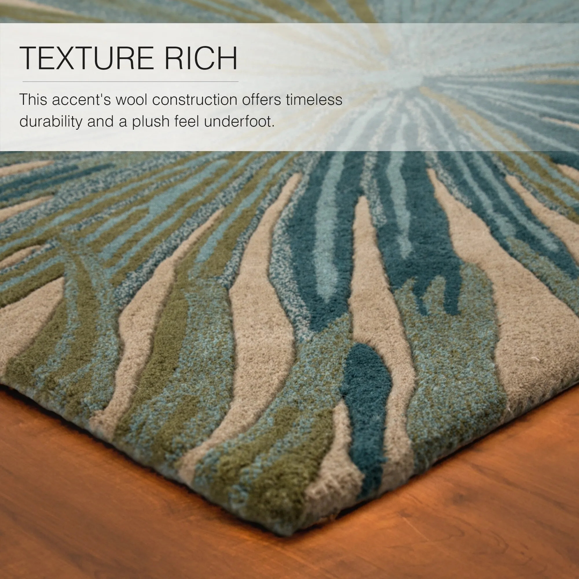 Palmetto Handmade Floral Area Rug