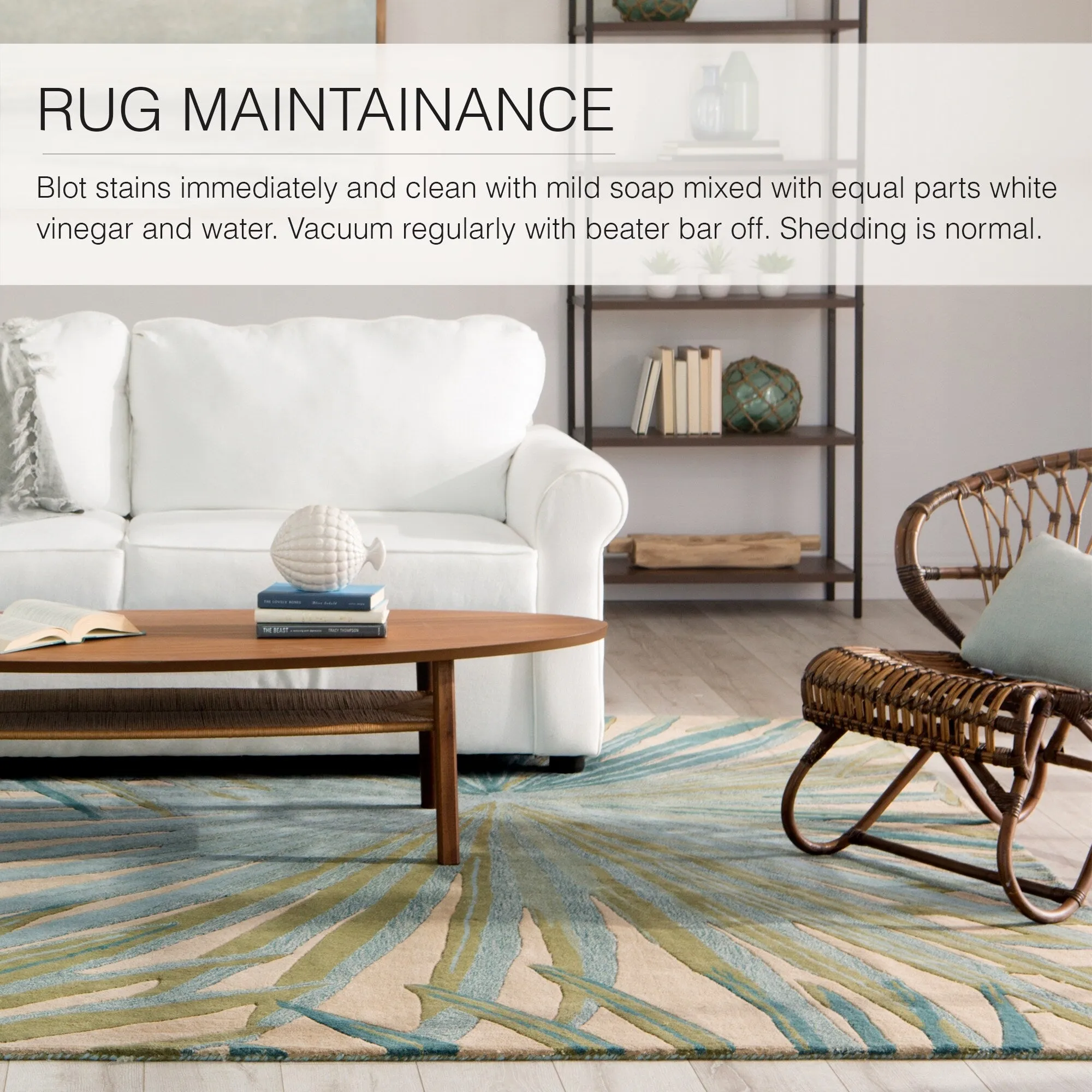 Palmetto Handmade Floral Area Rug