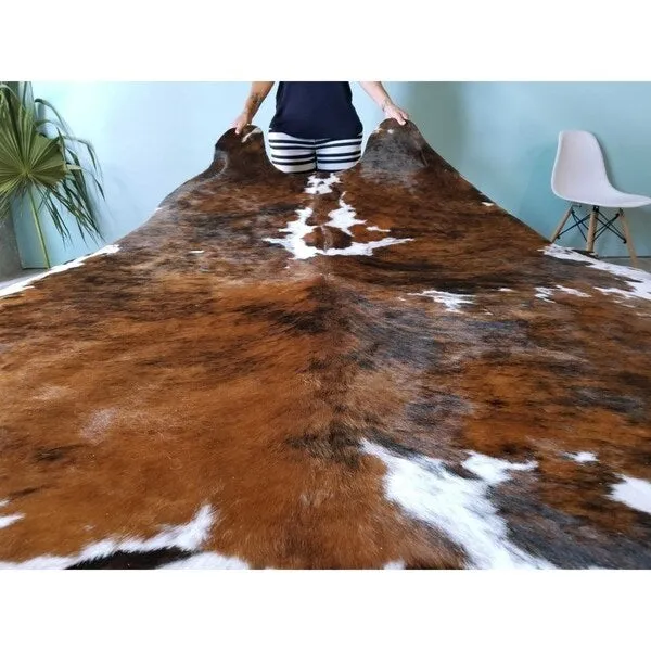 Pergamino Tricolor Exoctic Cowhide Rug