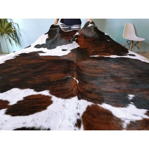 Pergamino Tricolor Exoctic Cowhide Rug