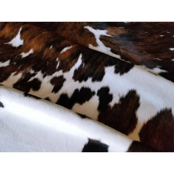 Pergamino Tricolor Exoctic Cowhide Rug