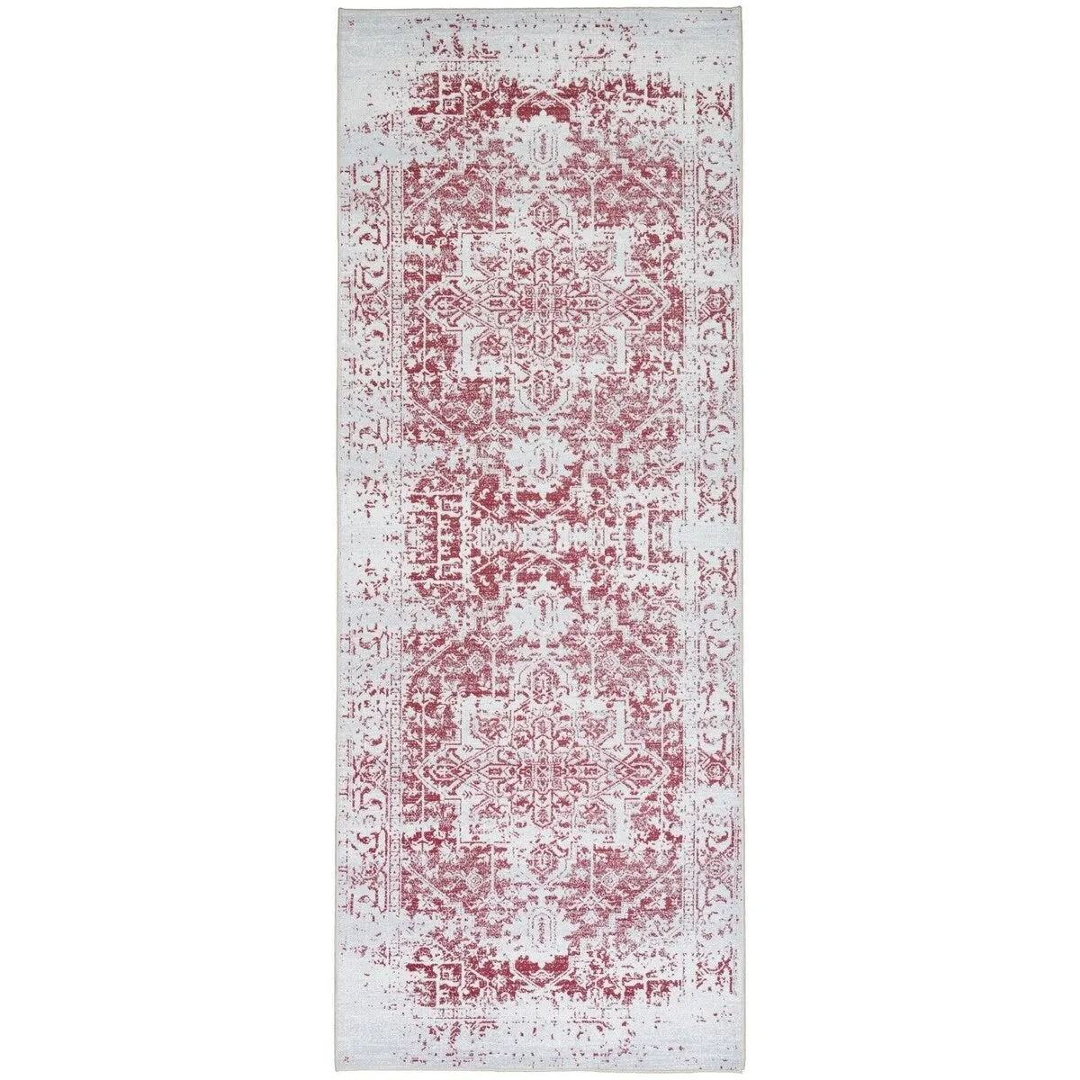 Playa Rug Machine Washable Area Rug Non Slip Backing Himalayas Vintage-Modern Floral Traditional Abstract Design