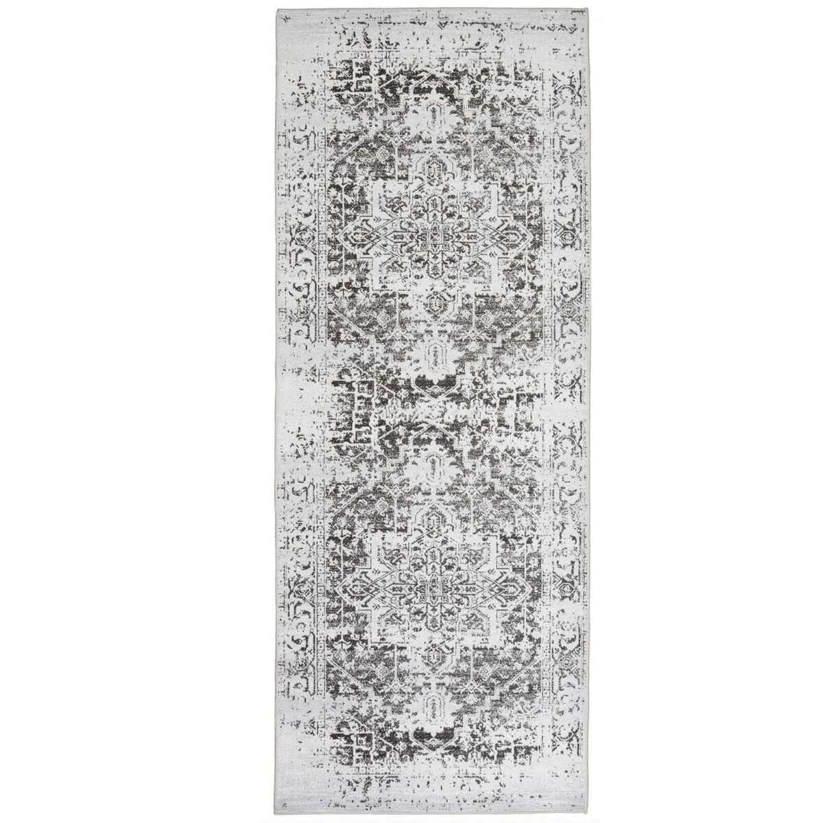 Playa Rug Machine Washable Area Rug Non Slip Backing Himalayas Vintage-Modern Floral Traditional Abstract Design