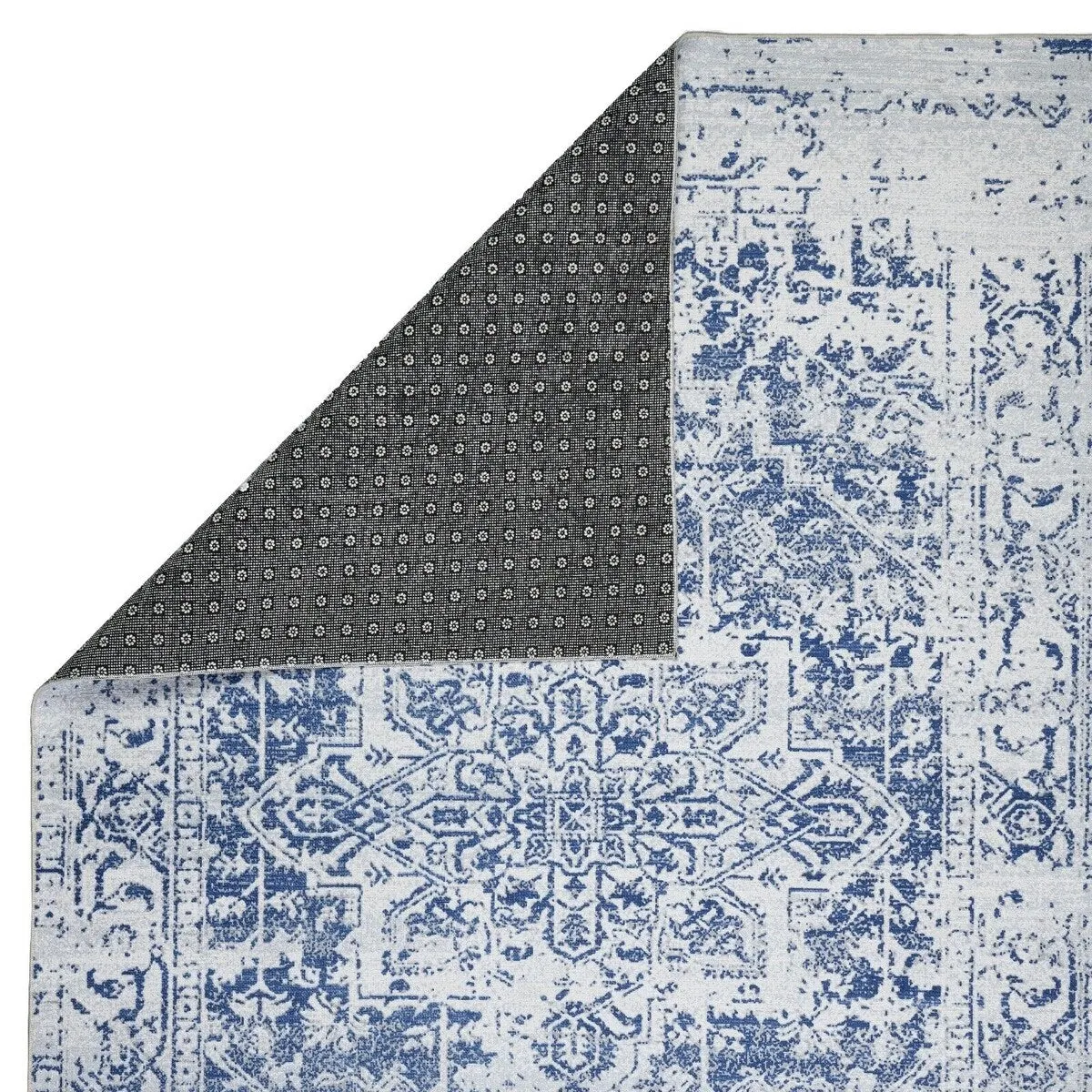 Playa Rug Machine Washable Area Rug Non Slip Backing Himalayas Vintage-Modern Floral Traditional Abstract Design