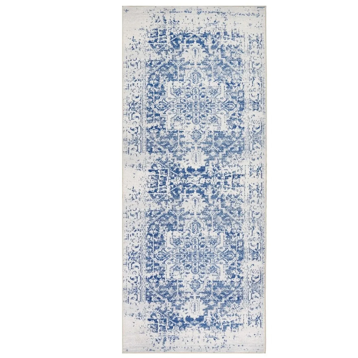 Playa Rug Machine Washable Area Rug Non Slip Backing Himalayas Vintage-Modern Floral Traditional Abstract Design
