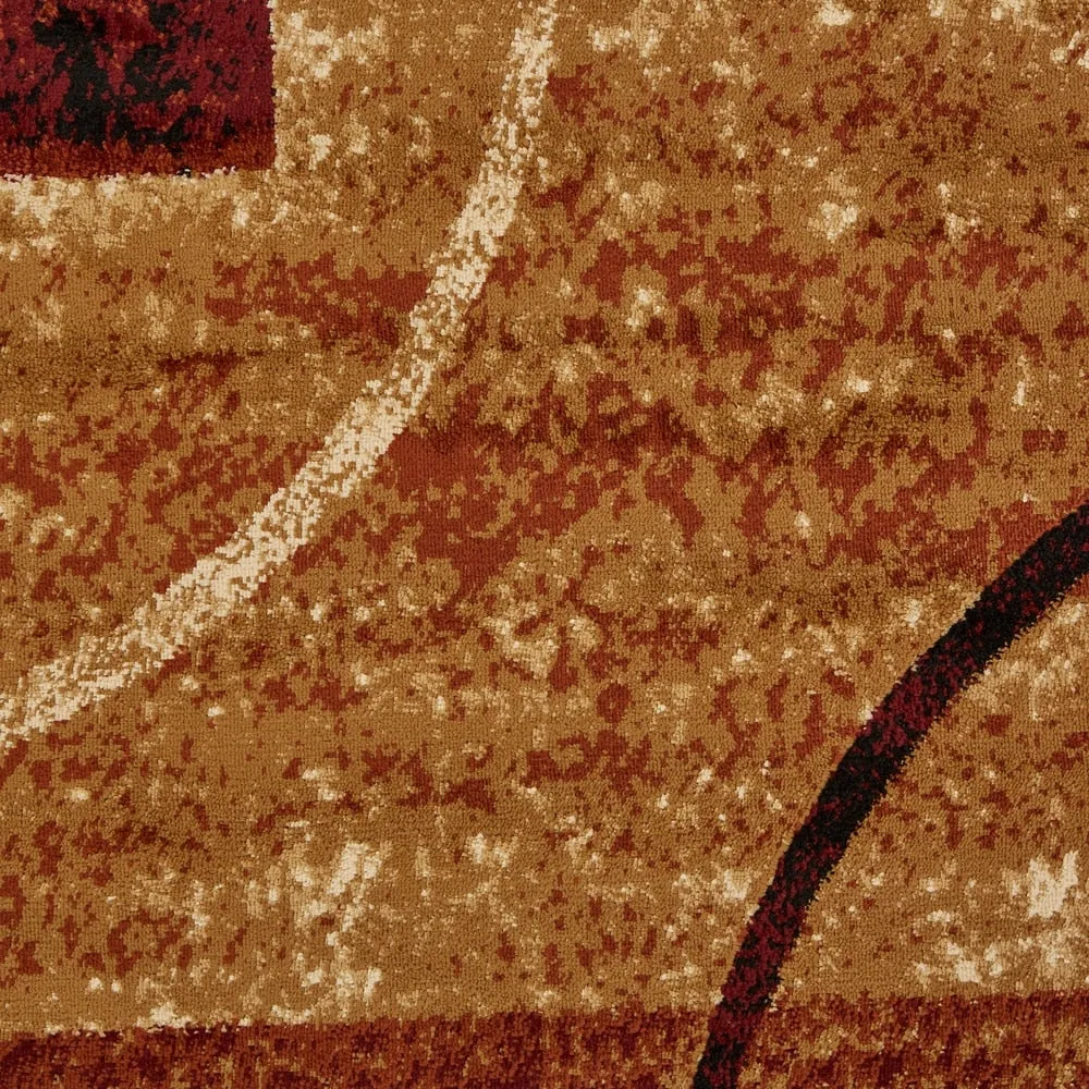 Porch & Den Fellsway Red Rectangle Plush Indoor Area Rug