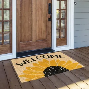 Porch & Den Gerhard Coir Doormat - 24 x 36