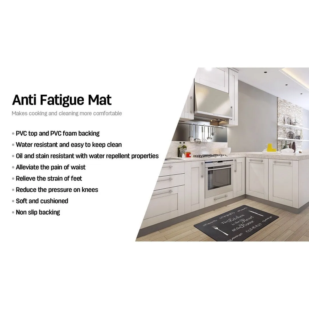 Porch & Den 'Kitchen is the Heart of the Home' Anti-fatigue Mat