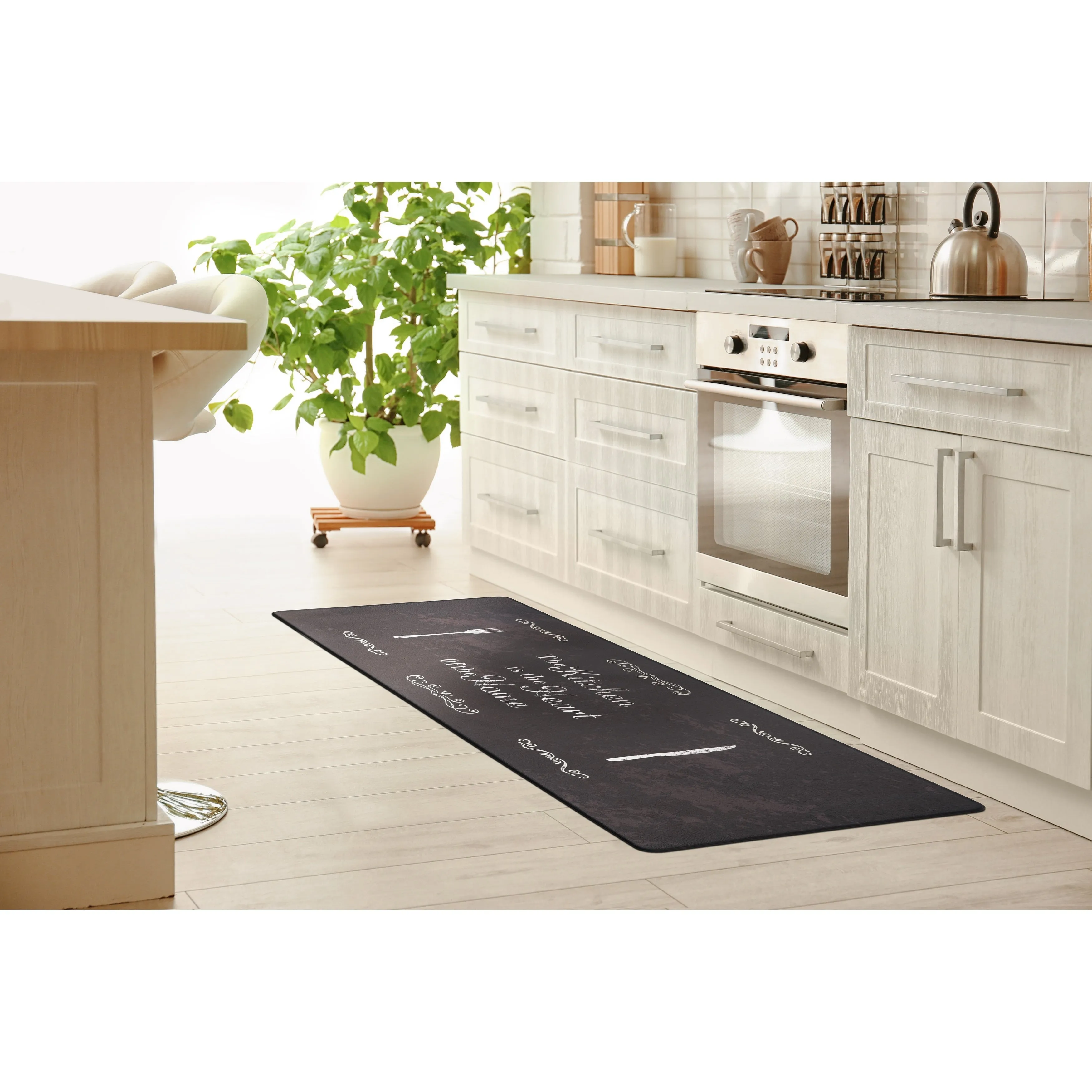 Porch & Den 'Kitchen is the Heart of the Home' Anti-fatigue Mat