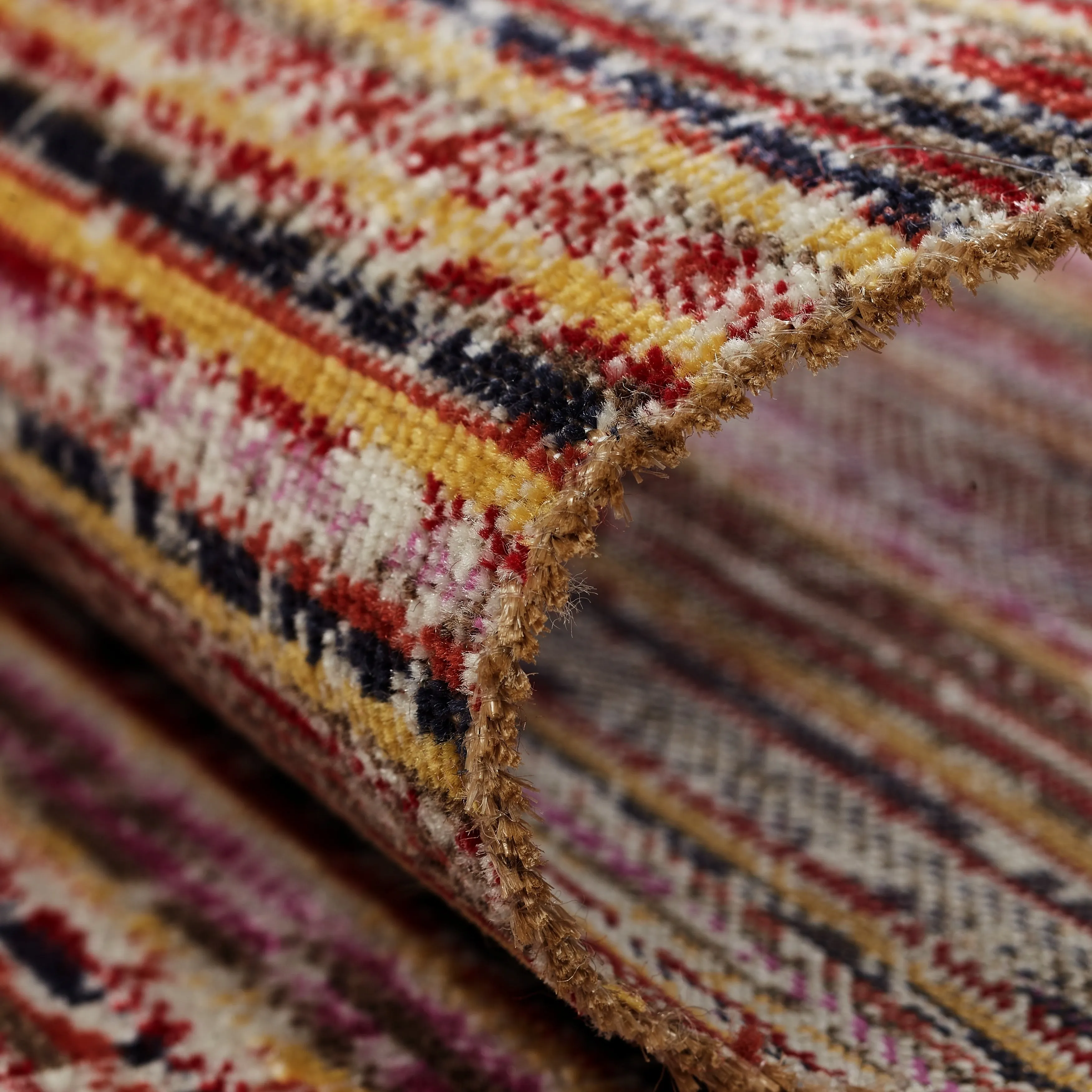 Porch & Den Ponca Distressed Stripe Indoor/Outdoor Area Rug