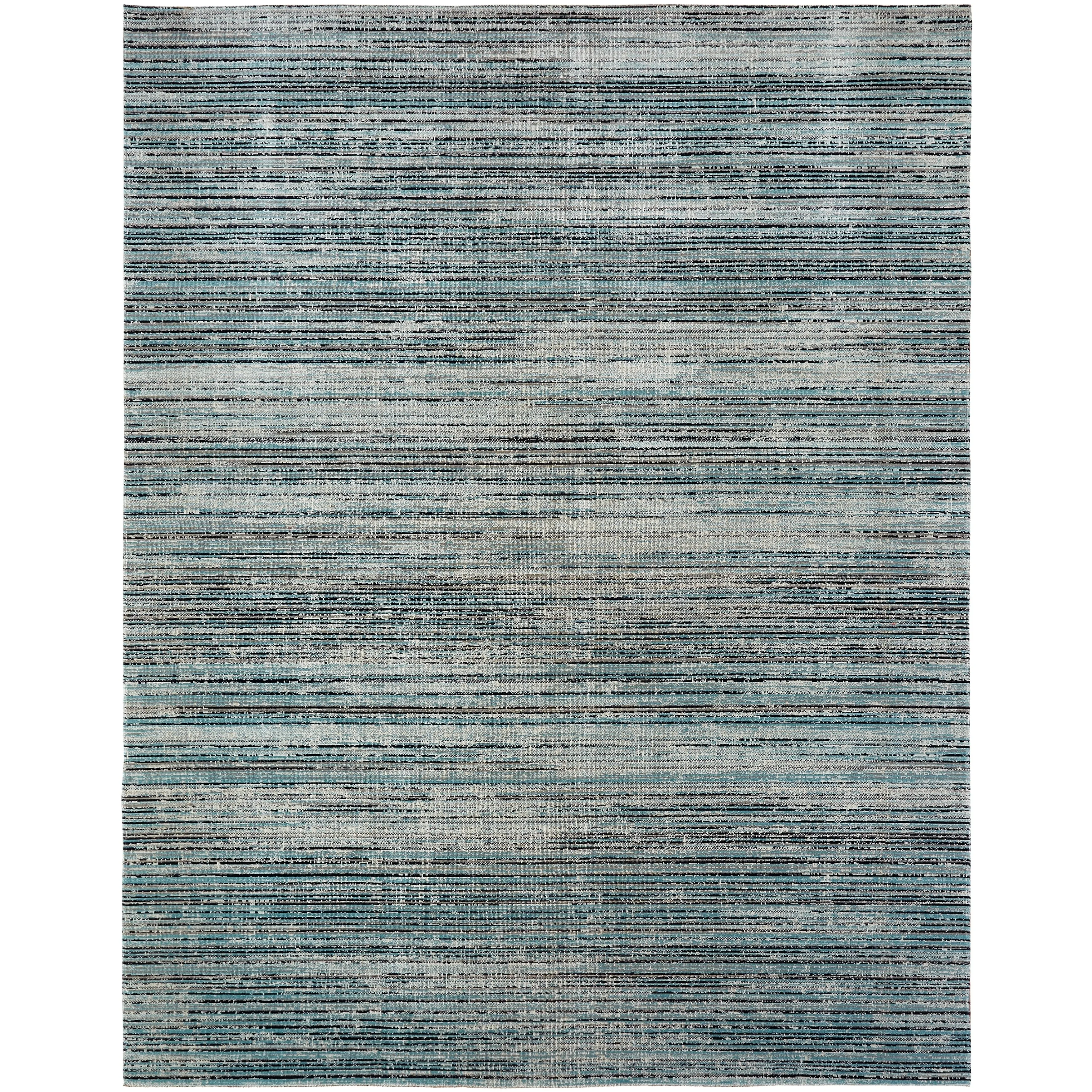 Porch & Den Ponca Distressed Stripe Indoor/Outdoor Area Rug