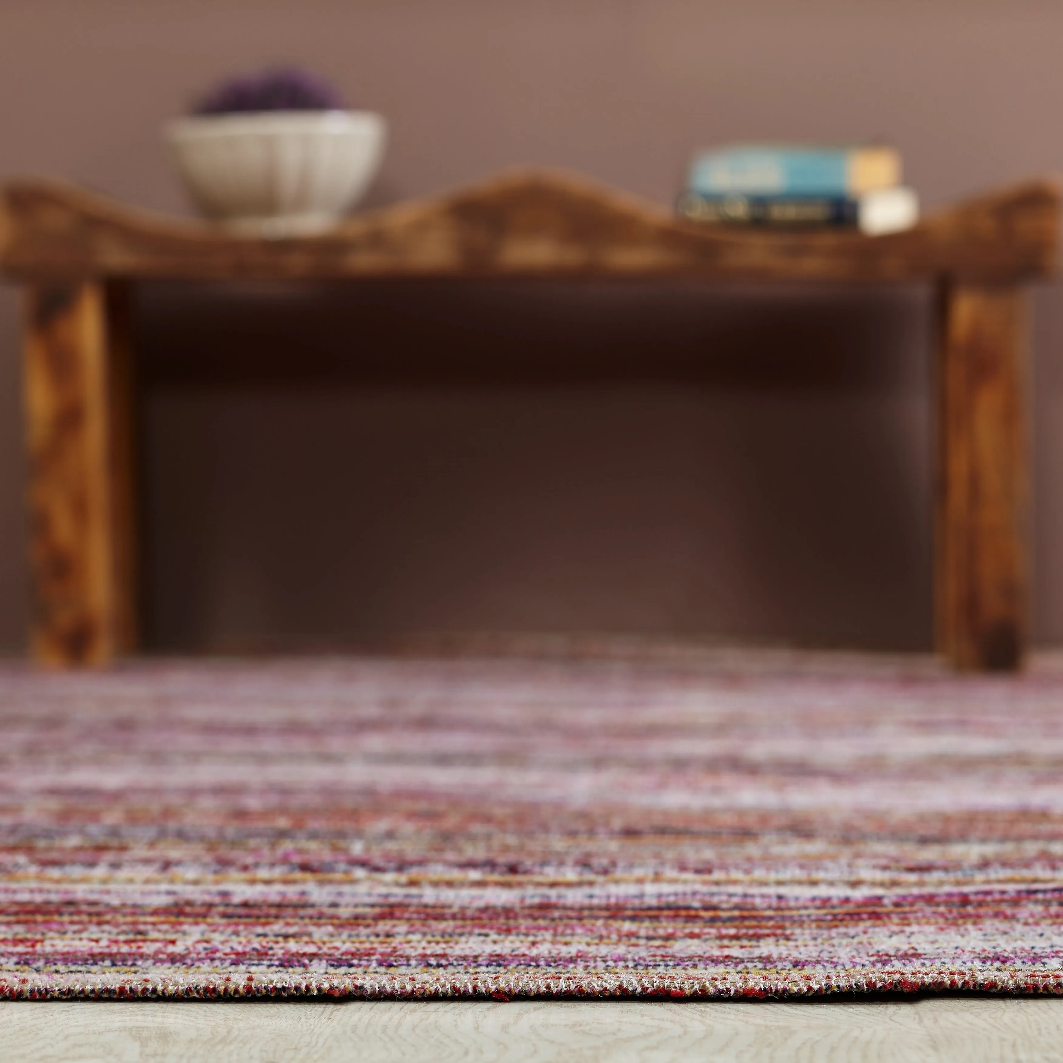 Porch & Den Ponca Distressed Stripe Indoor/Outdoor Area Rug