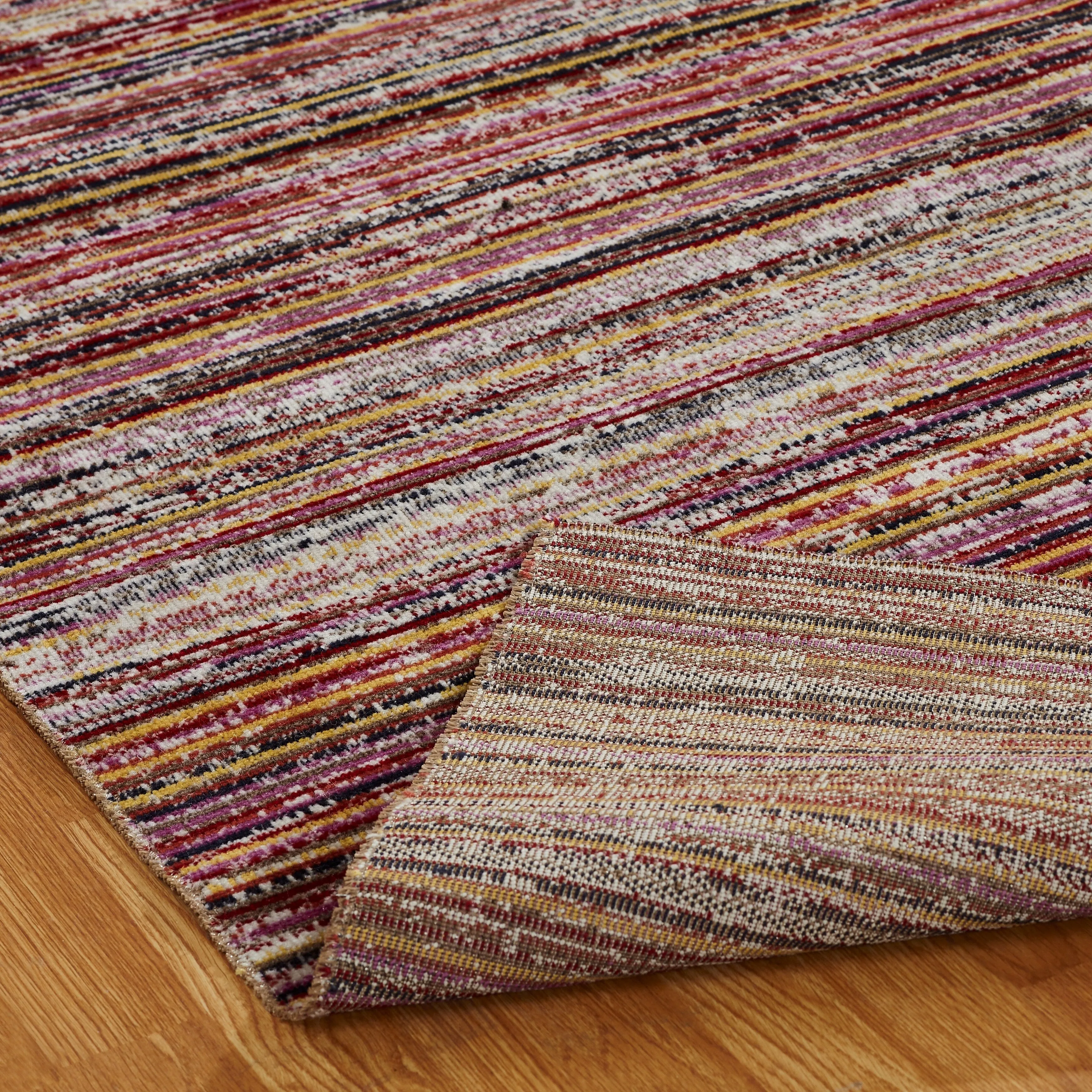 Porch & Den Ponca Distressed Stripe Indoor/Outdoor Area Rug