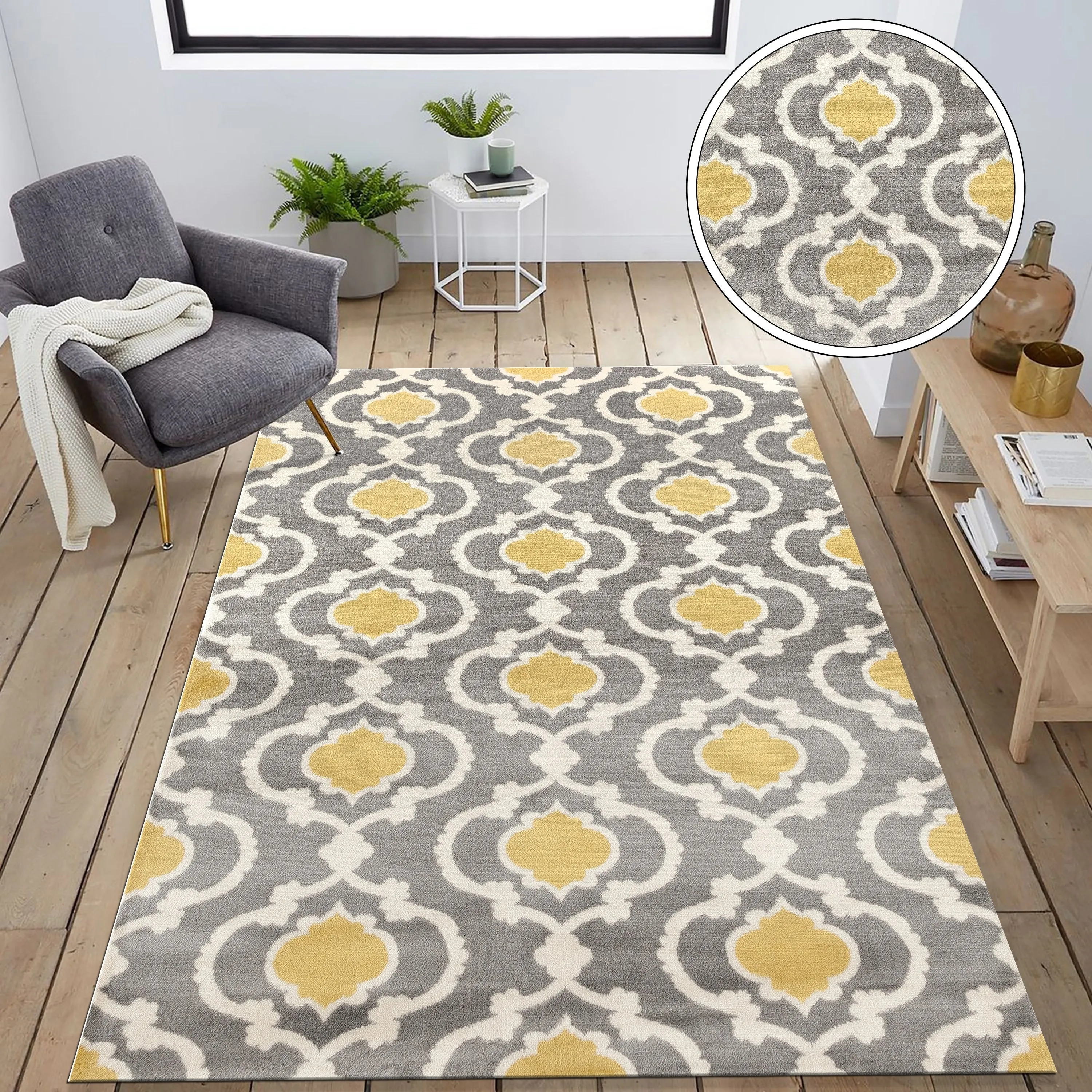 Porch & Den Touro Trellis Area Rug