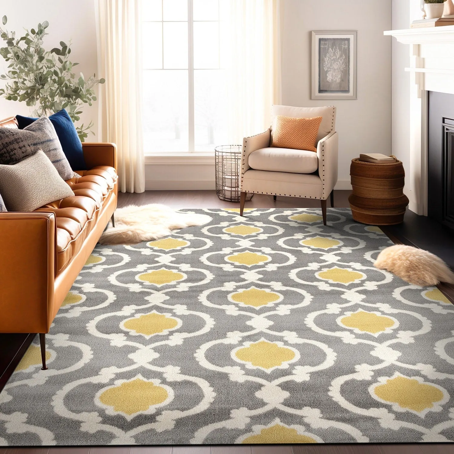 Porch & Den Touro Trellis Area Rug