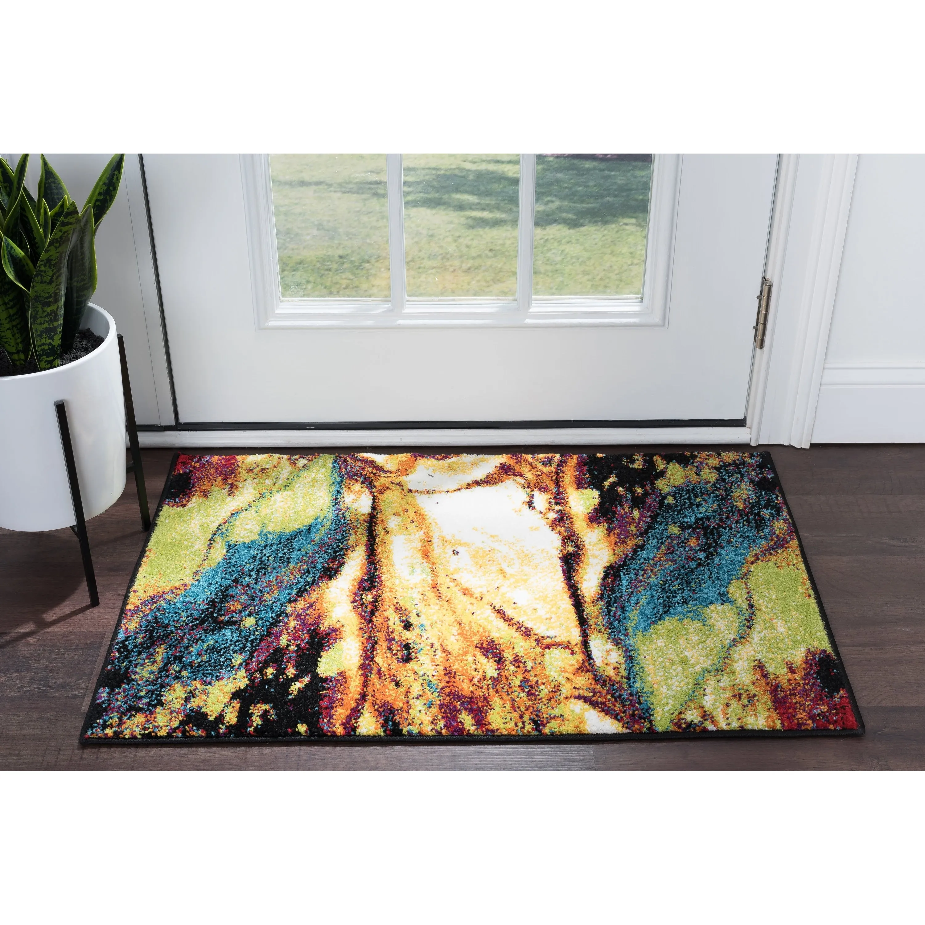 Rhapsody Modern & Contemporary Abstract Indoor Area Rug