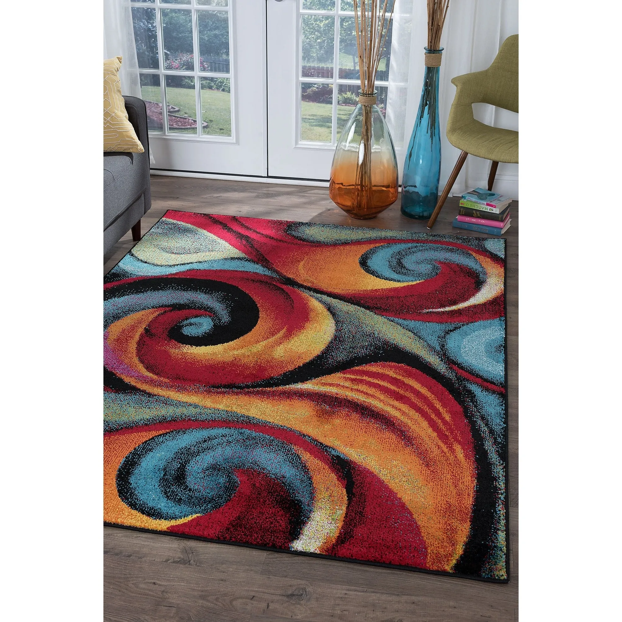 Rhapsody Modern & Contemporary Abstract Indoor Area Rug