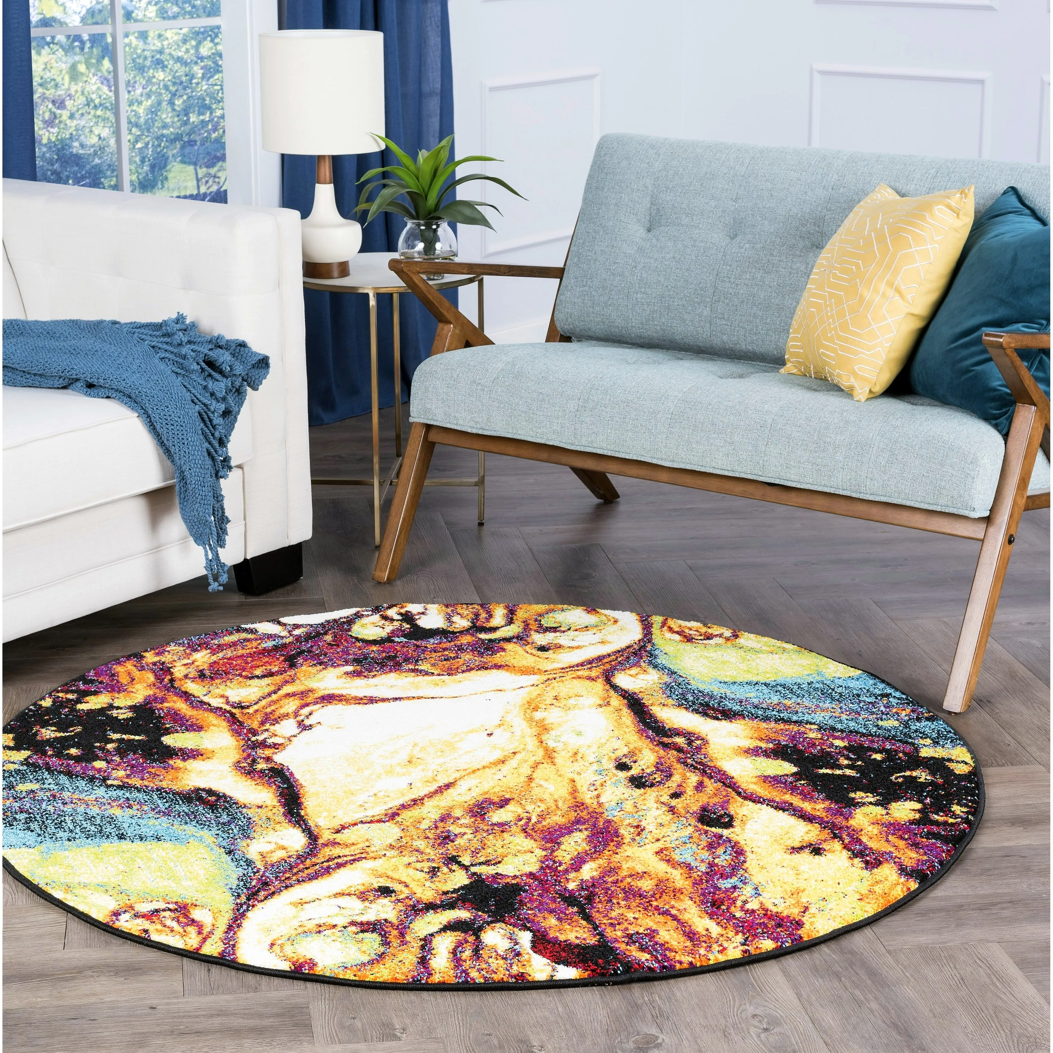 Rhapsody Modern & Contemporary Abstract Indoor Area Rug