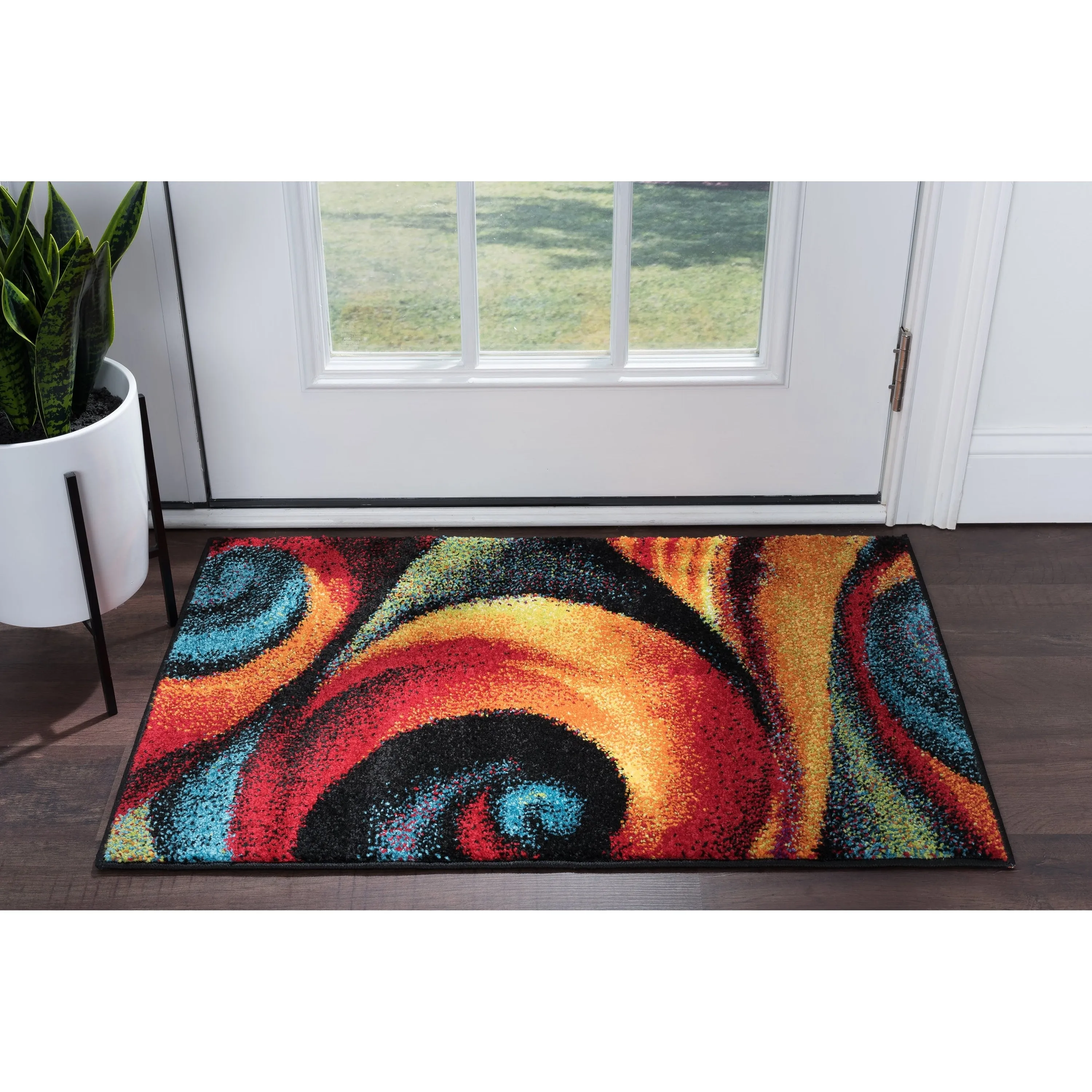 Rhapsody Modern & Contemporary Abstract Indoor Area Rug