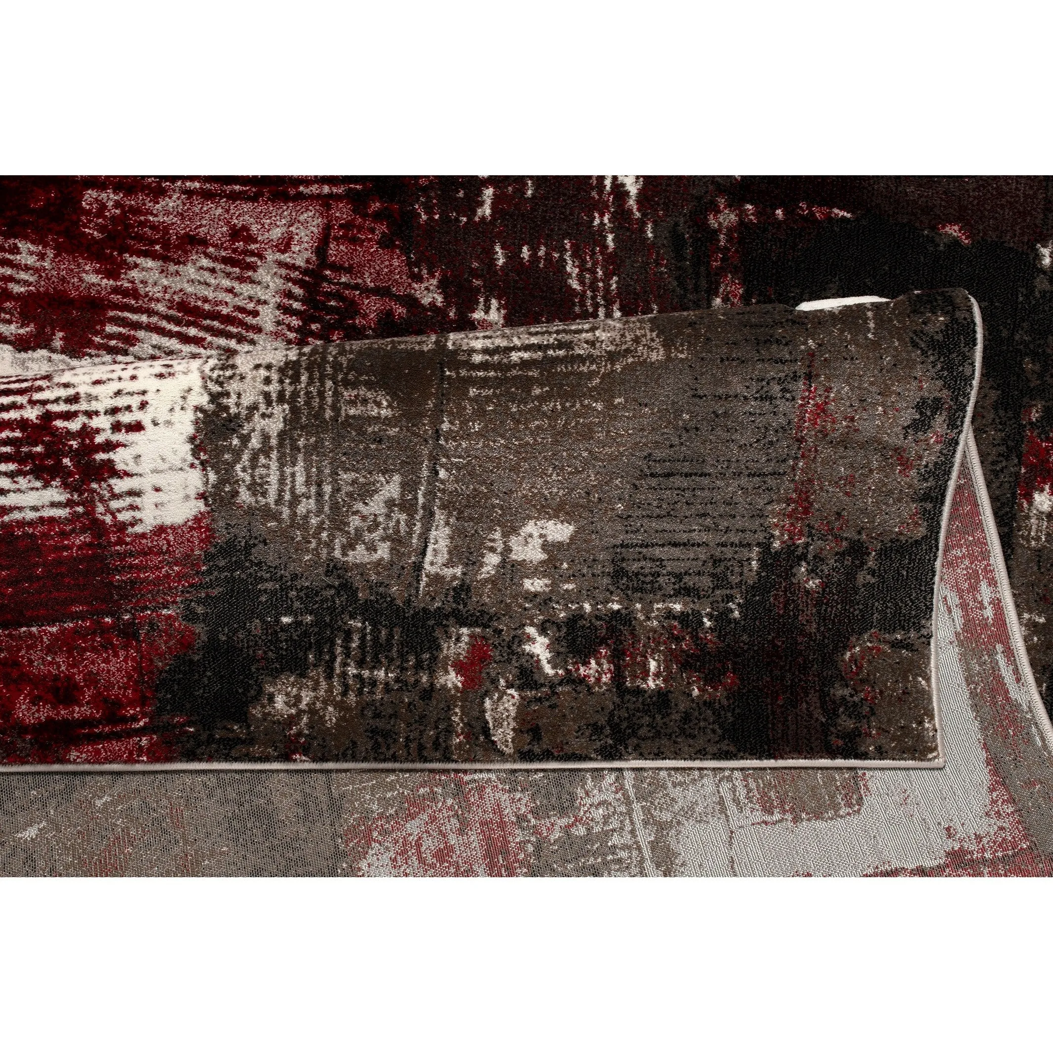 Rhodes Collection Abstract Area Rug