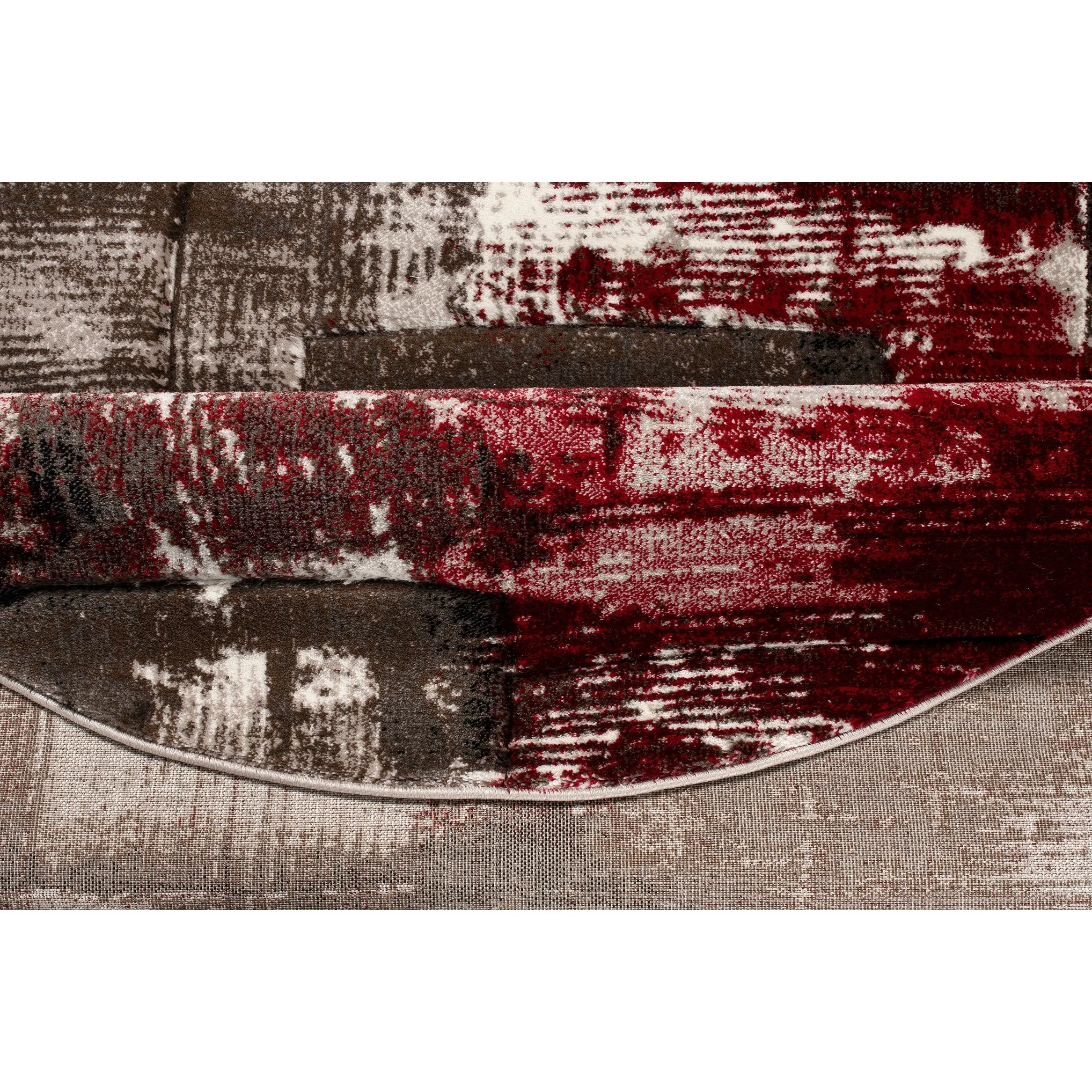 Rhodes Collection Abstract Area Rug