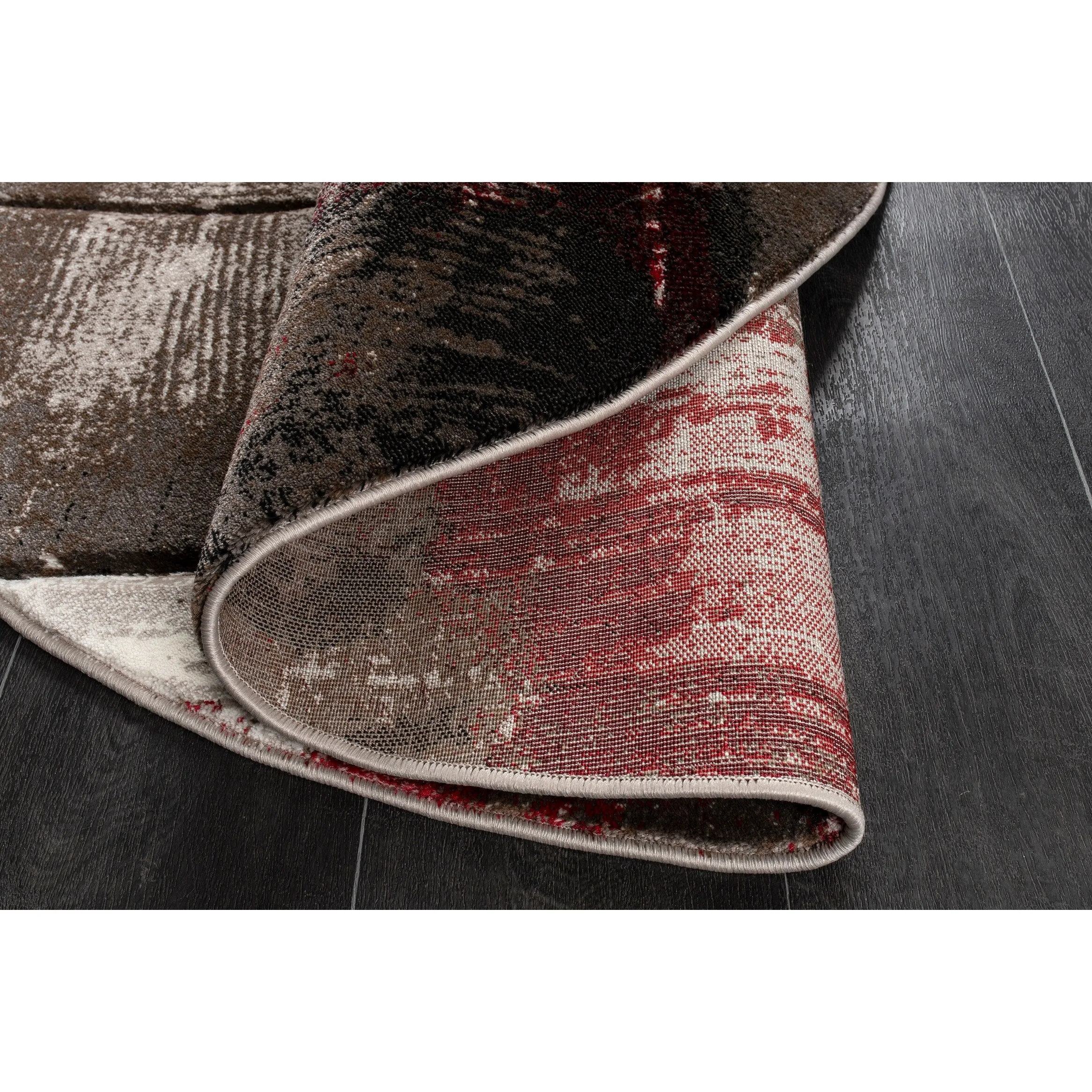 Rhodes Collection Abstract Area Rug