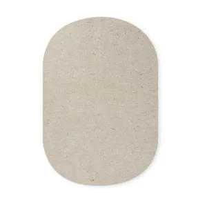 Rotell Felt Square Rug Pad - Grey