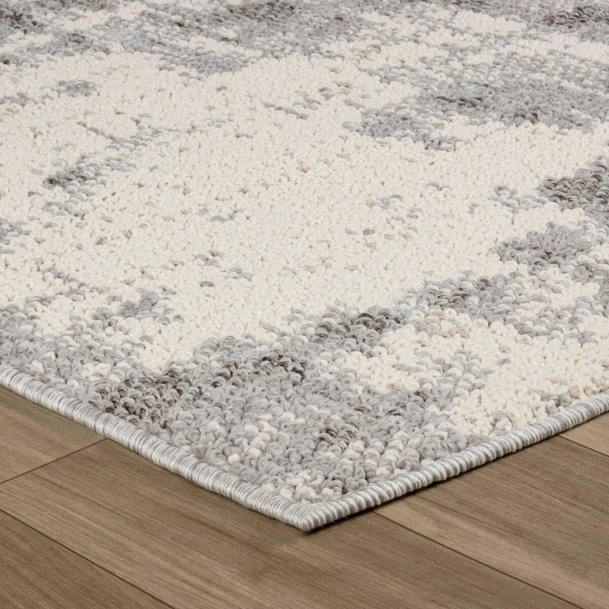 Rug Branch Abstract Modern Grey Beige Indoor Area Rug
