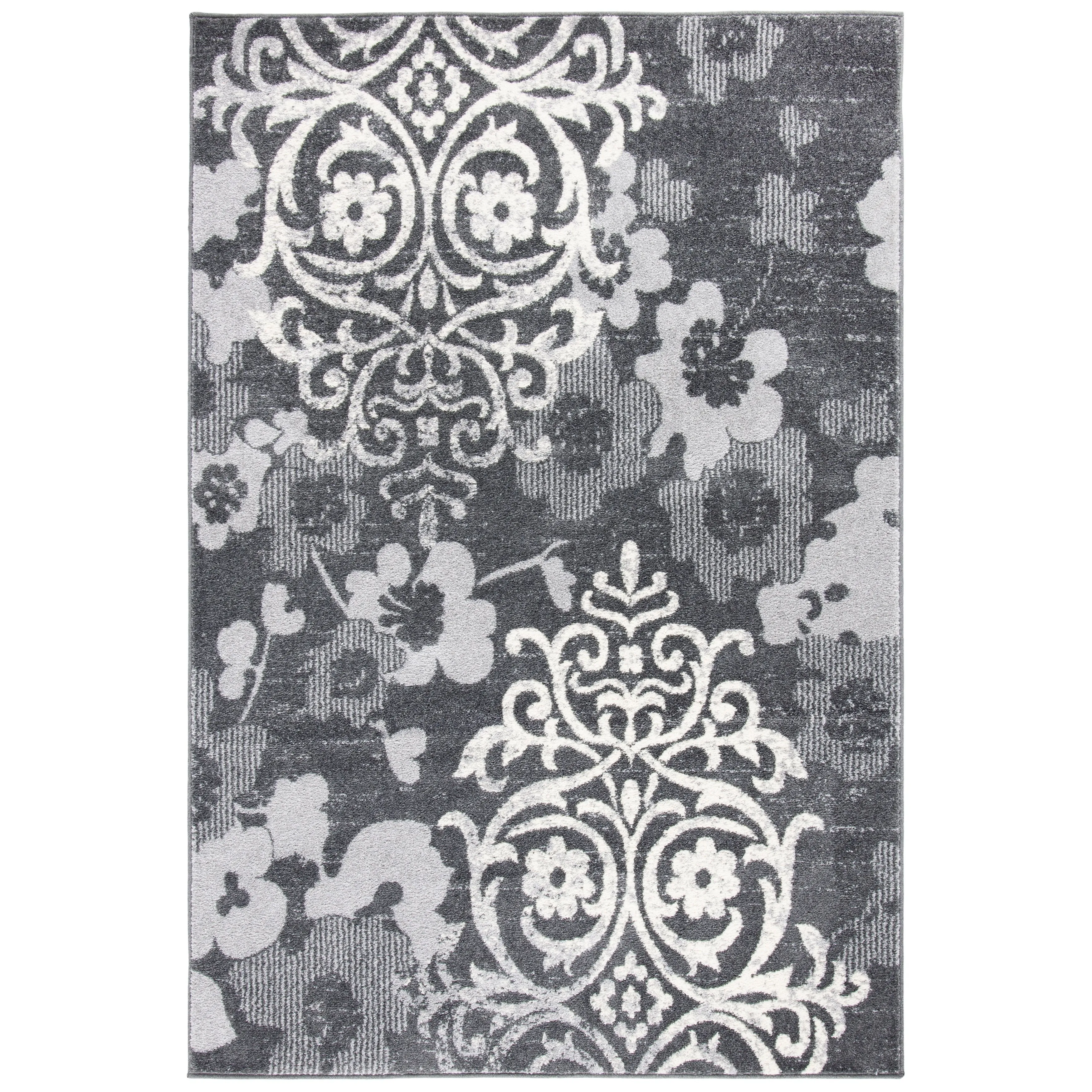 SAFAVIEH. Adirondack Rena Damask Floral Distressed Rug