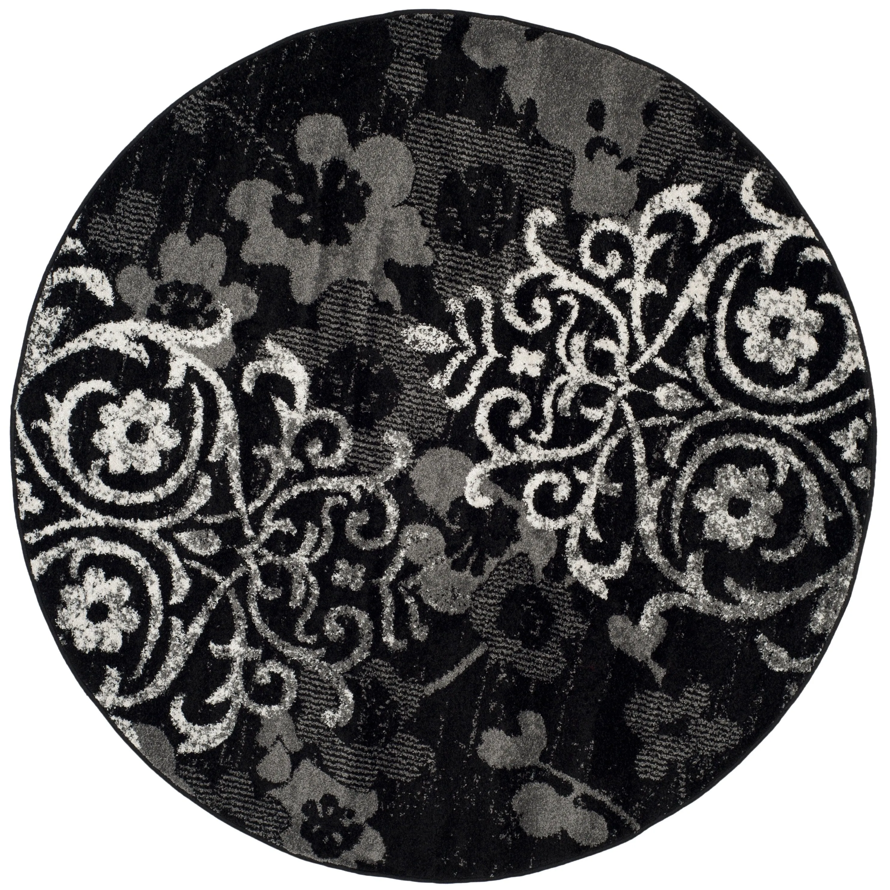 SAFAVIEH. Adirondack Rena Damask Floral Distressed Rug