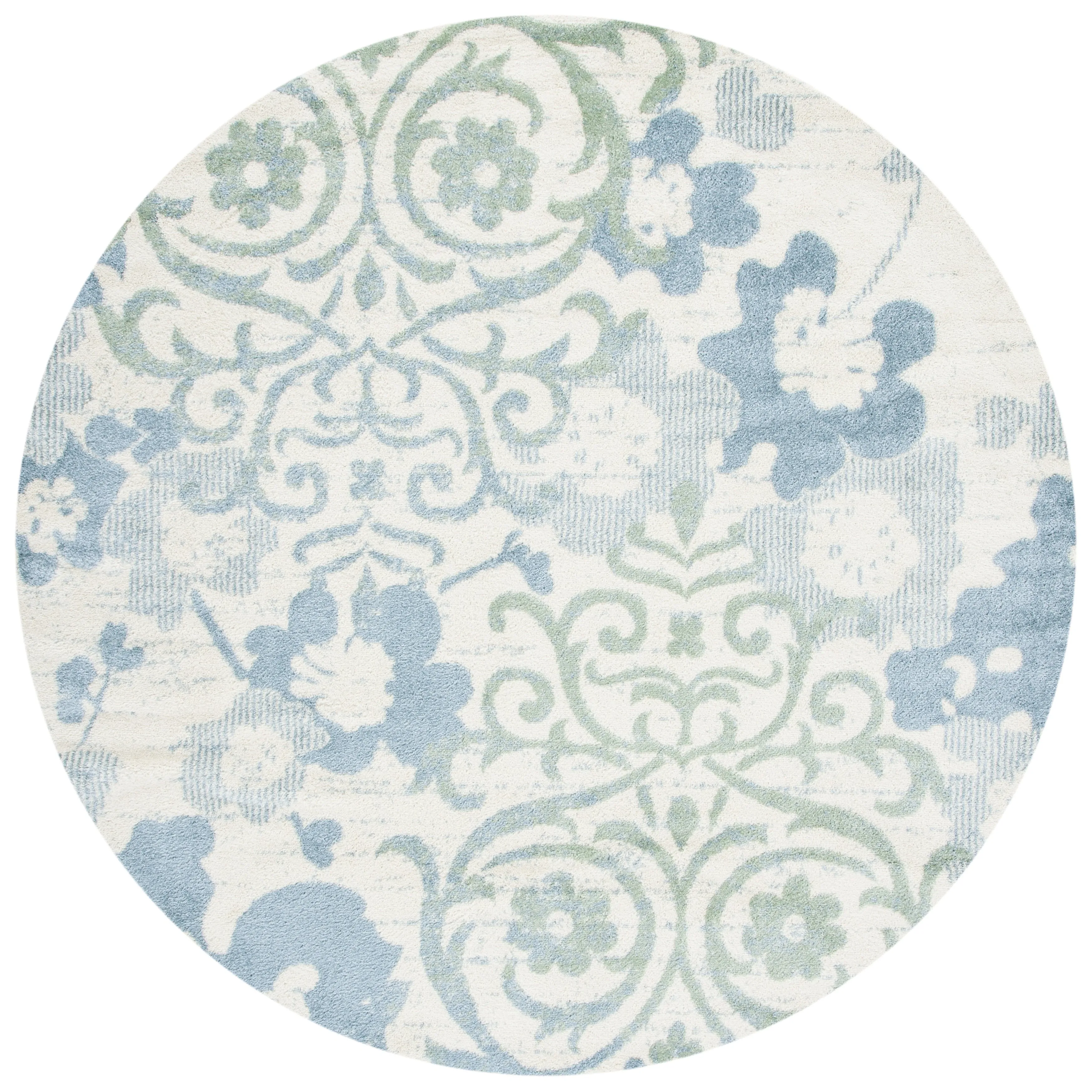 SAFAVIEH. Adirondack Rena Damask Floral Distressed Rug