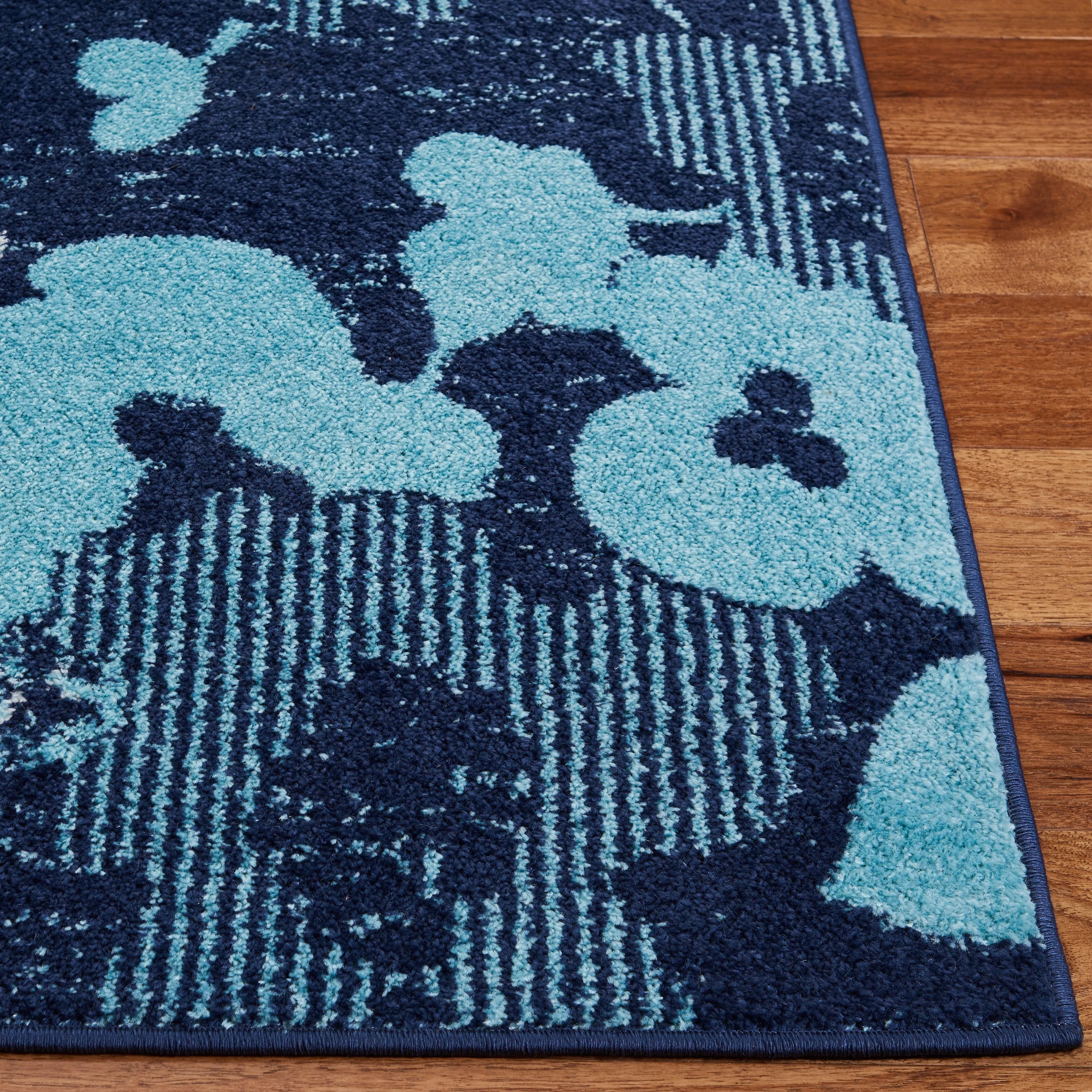 SAFAVIEH. Adirondack Rena Damask Floral Distressed Rug