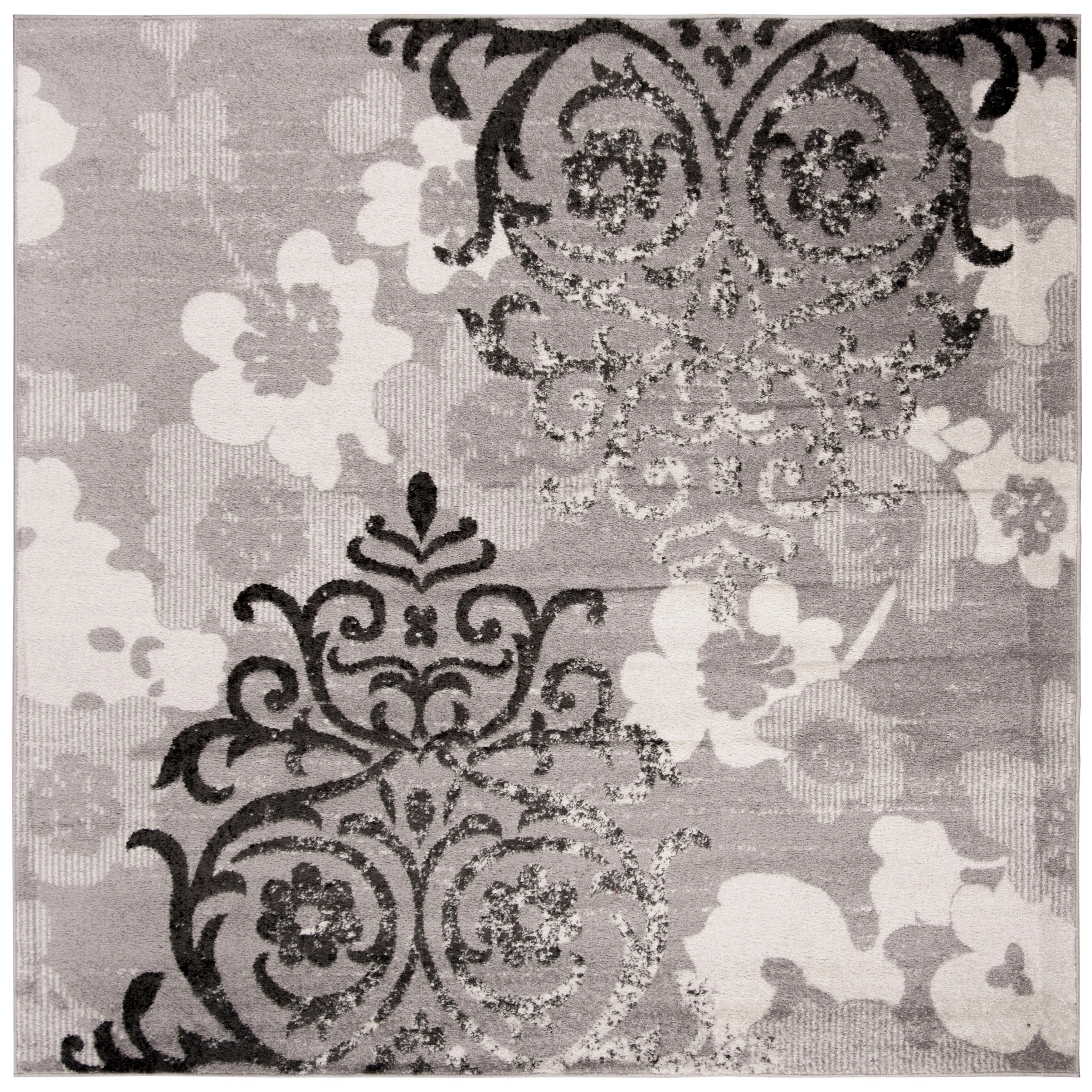 SAFAVIEH. Adirondack Rena Damask Floral Distressed Rug