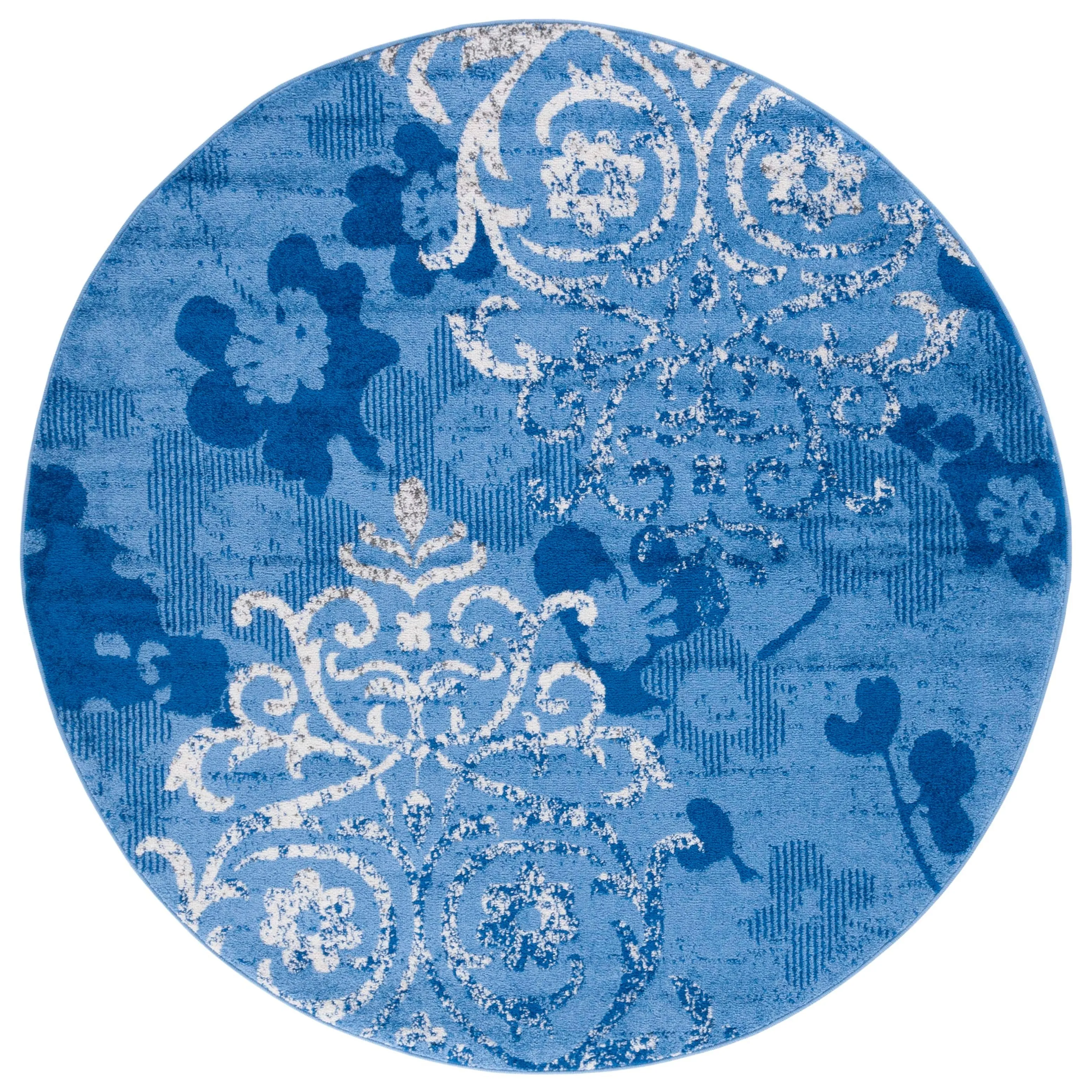 SAFAVIEH. Adirondack Rena Damask Floral Distressed Rug