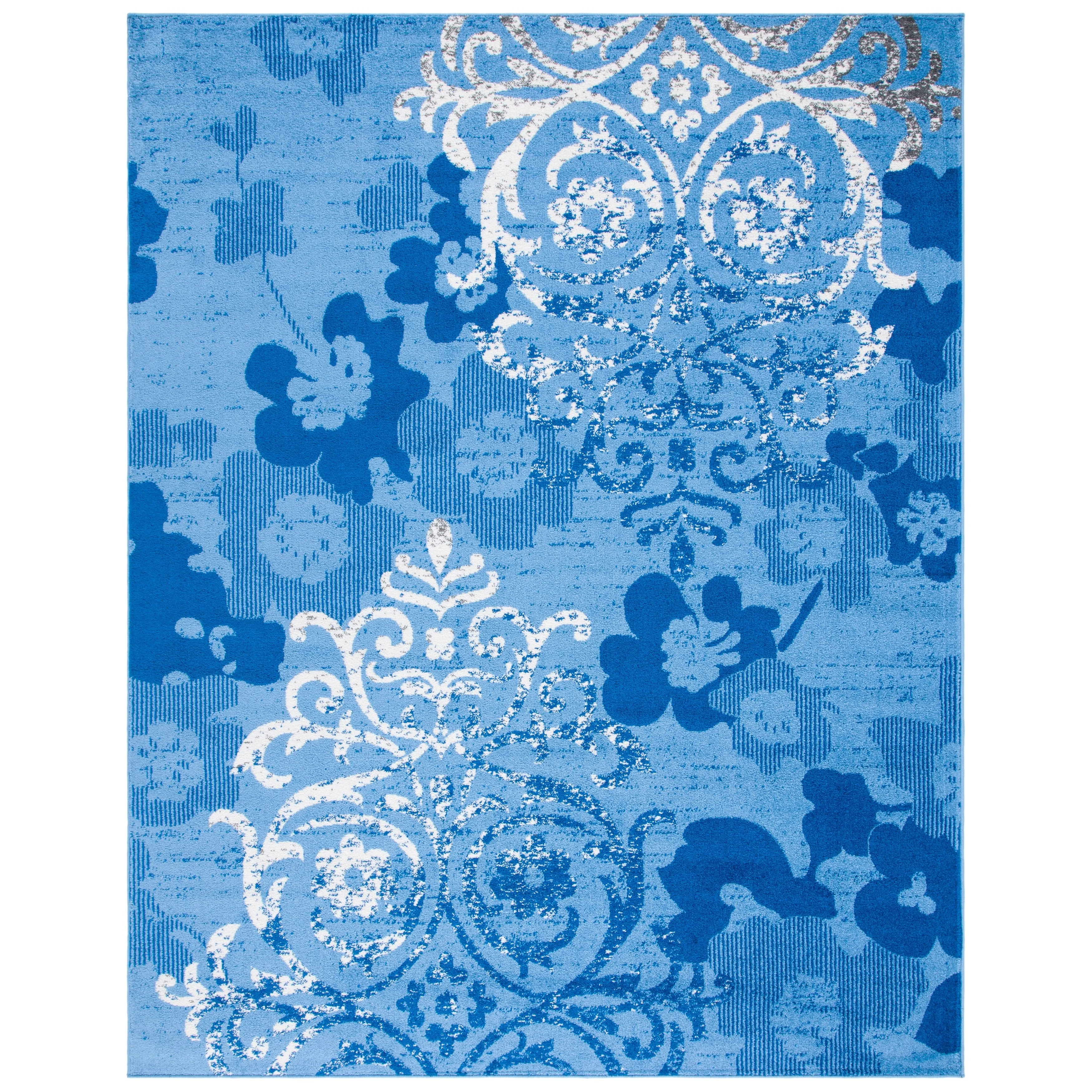 SAFAVIEH. Adirondack Rena Damask Floral Distressed Rug