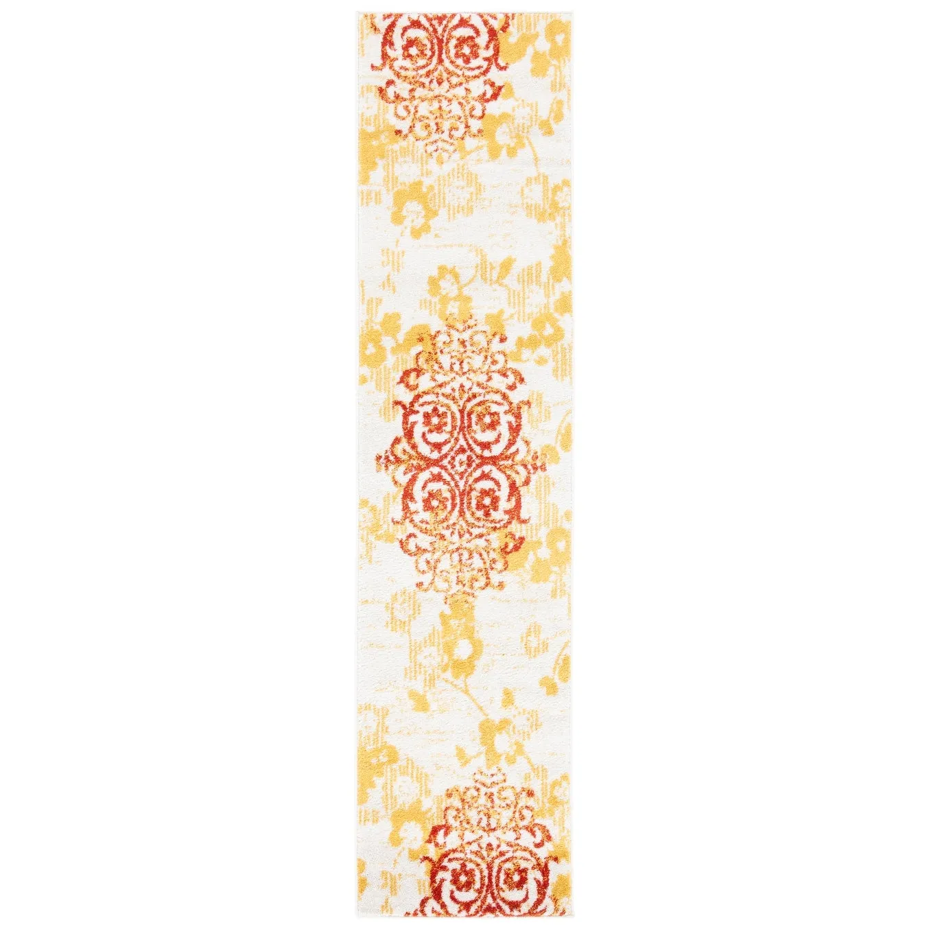 SAFAVIEH. Adirondack Rena Damask Floral Distressed Rug