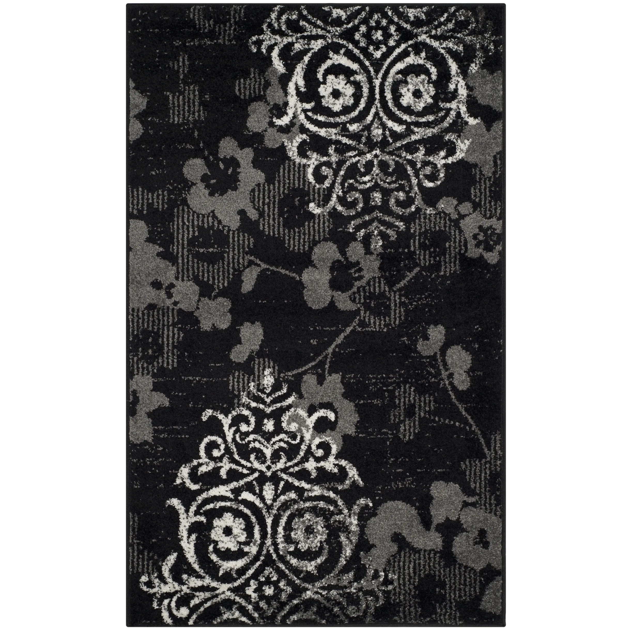 SAFAVIEH. Adirondack Rena Damask Floral Distressed Rug
