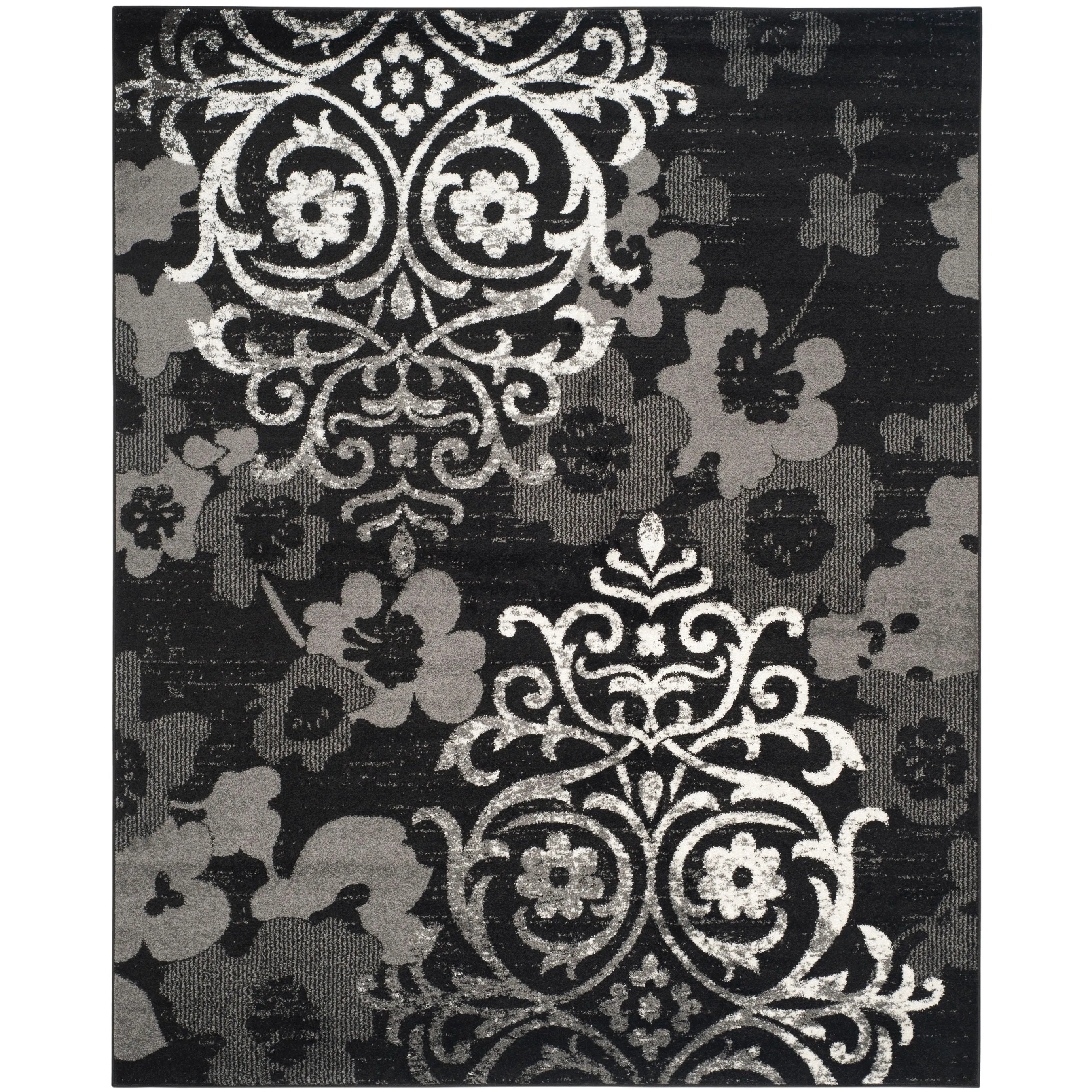 SAFAVIEH. Adirondack Rena Damask Floral Distressed Rug