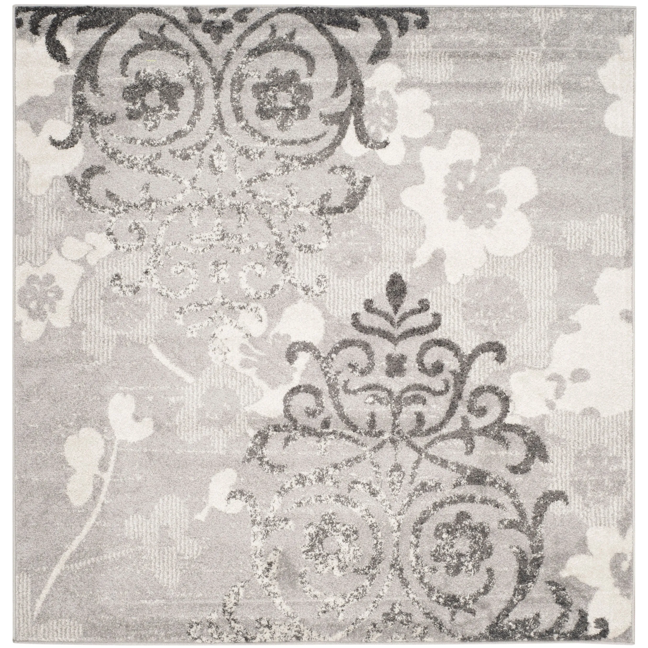 SAFAVIEH. Adirondack Rena Damask Floral Distressed Rug