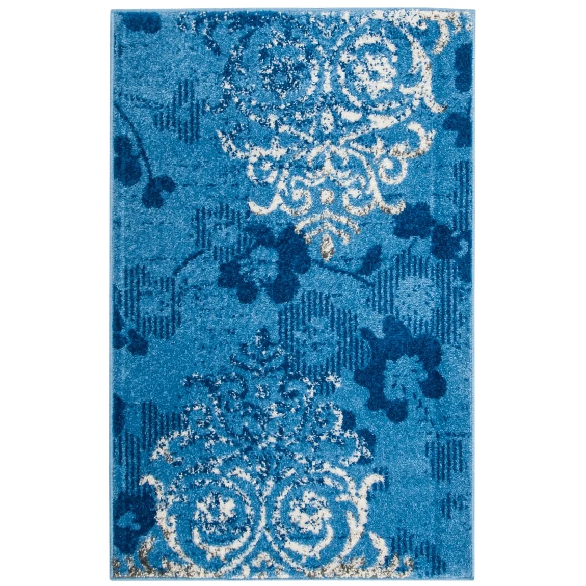SAFAVIEH. Adirondack Rena Damask Floral Distressed Rug