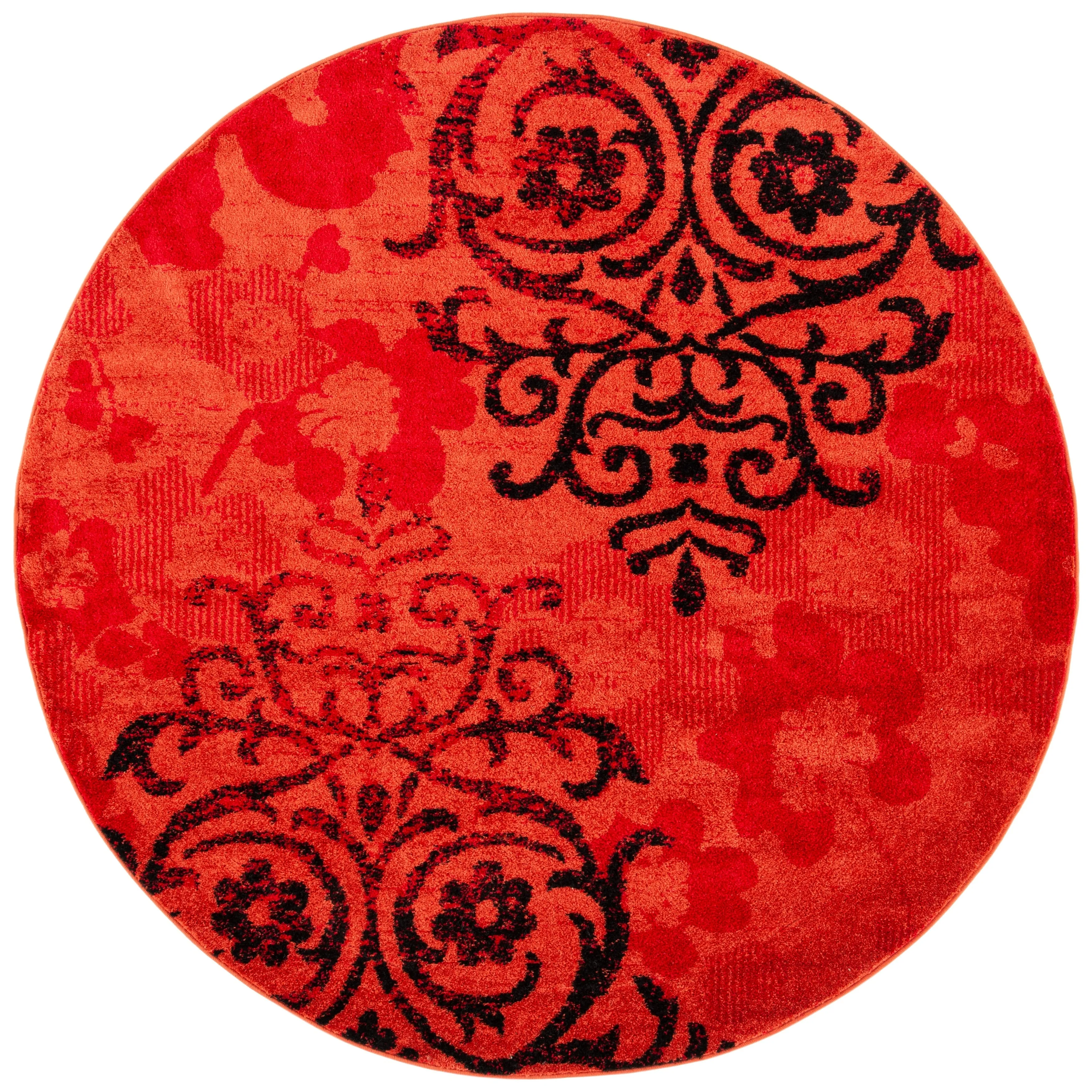 SAFAVIEH. Adirondack Rena Damask Floral Distressed Rug