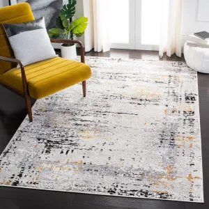 SAFAVIEH Amelia Naresa Abstract Distressed Rug - Grey/Gold - 8' x 10'