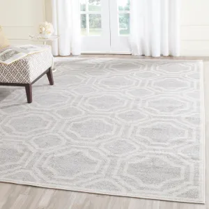 SAFAVIEH Amherst Corinne Modern Rug - Light Grey/Ivory - 8' x 10'