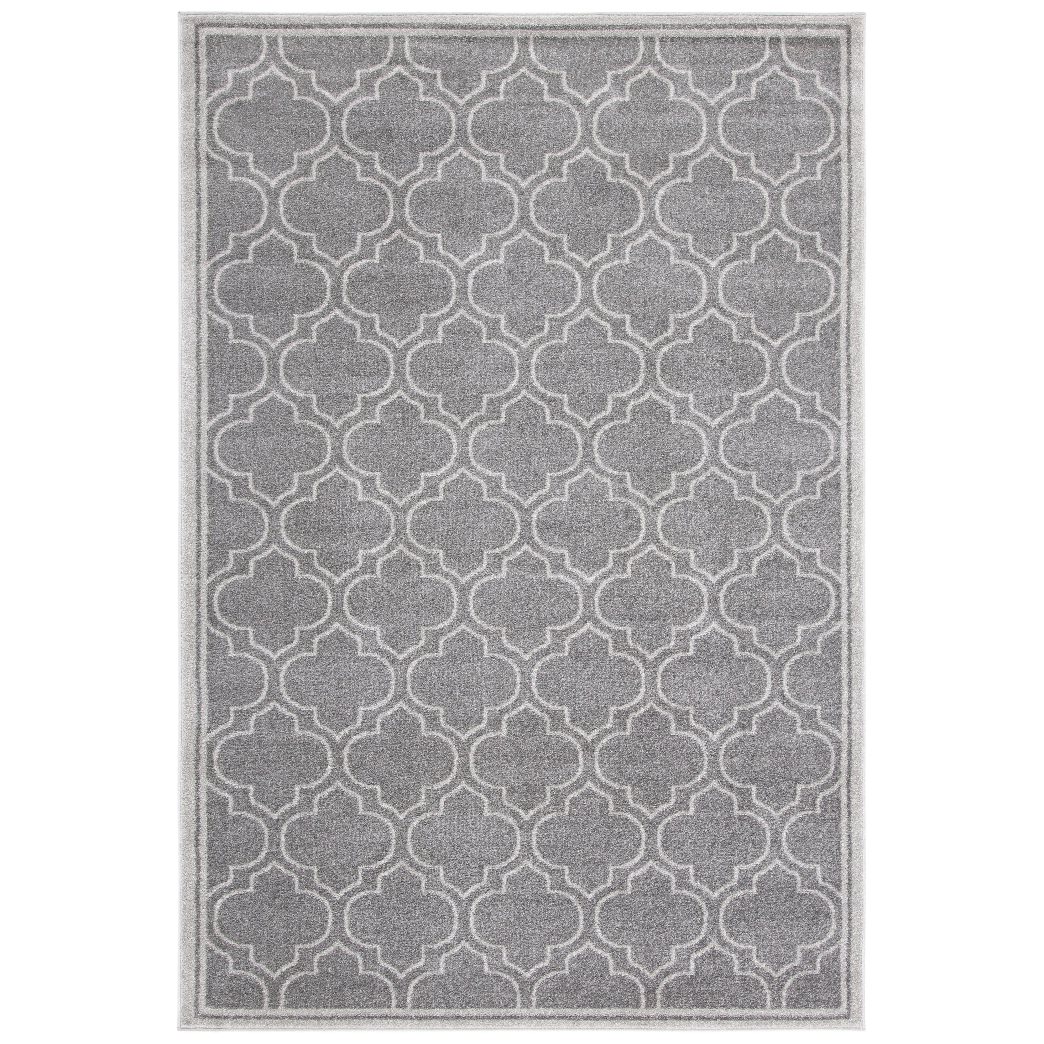 SAFAVIEH Amherst Lyda Modern Rug - Grey/Light Grey - 4' x 6'