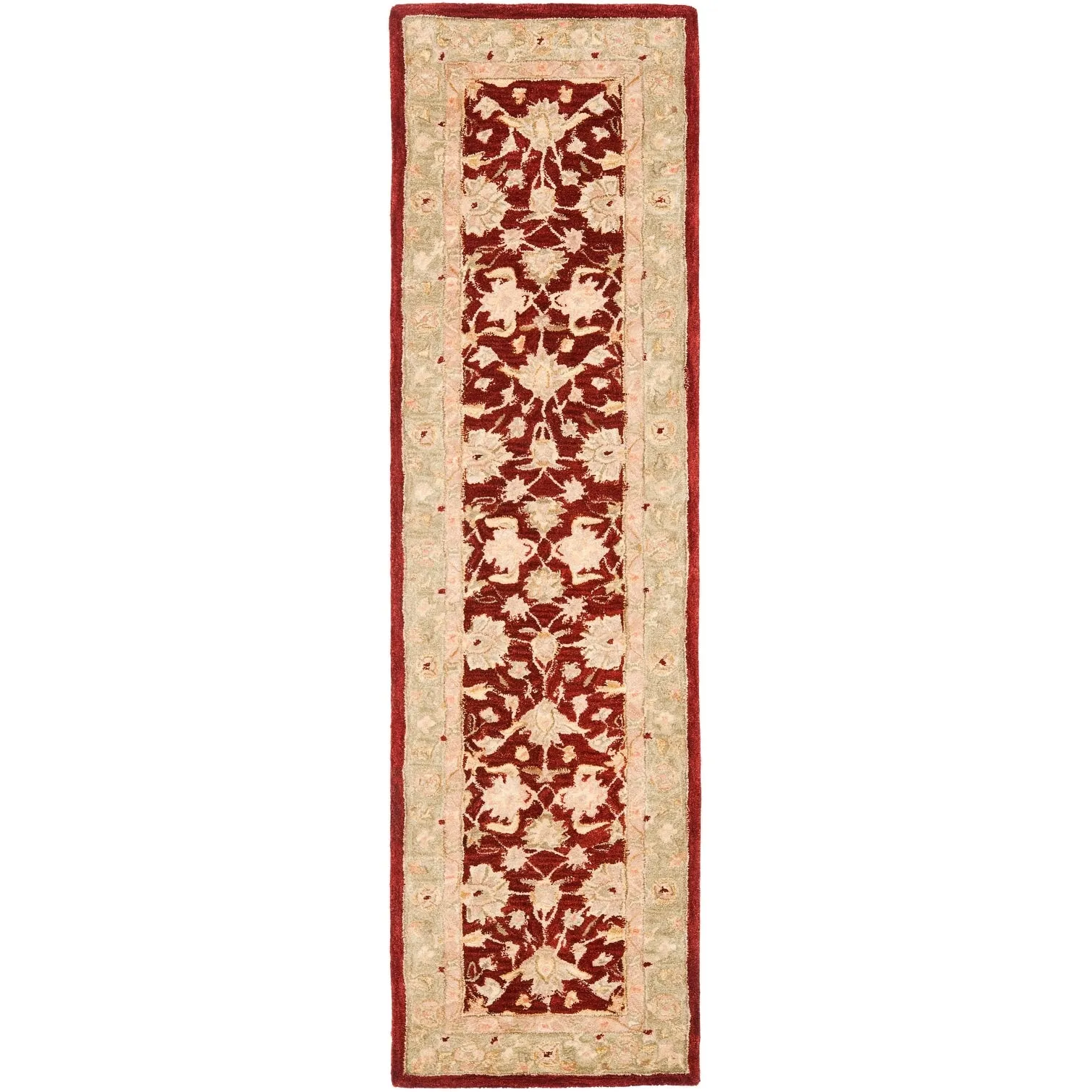 SAFAVIEH Anatolia Karanfila Traditional Oriental Hand-spun Wool Rug