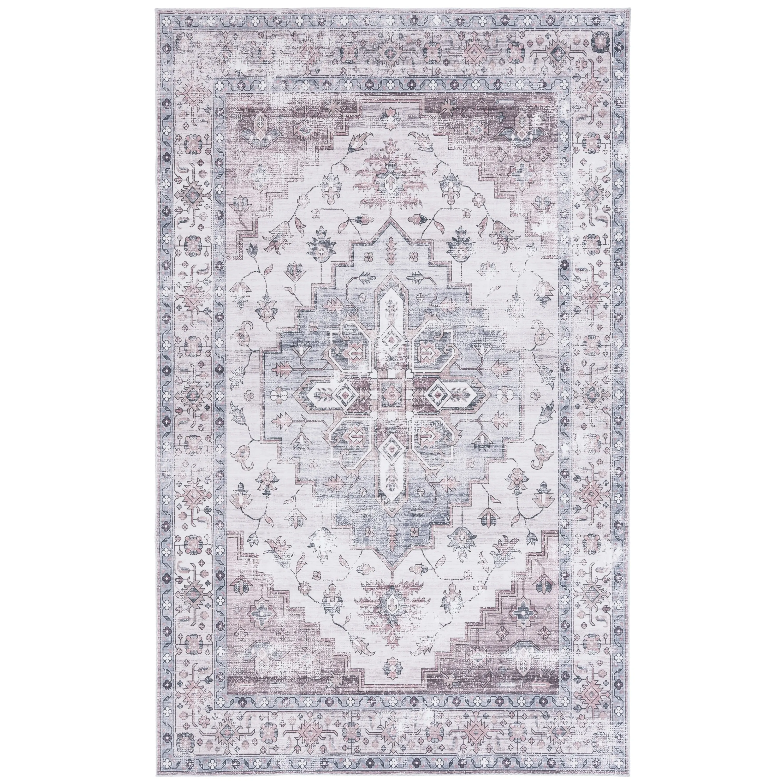 SAFAVIEH Arizona Grytsje Vintage Machine Washable Rug.