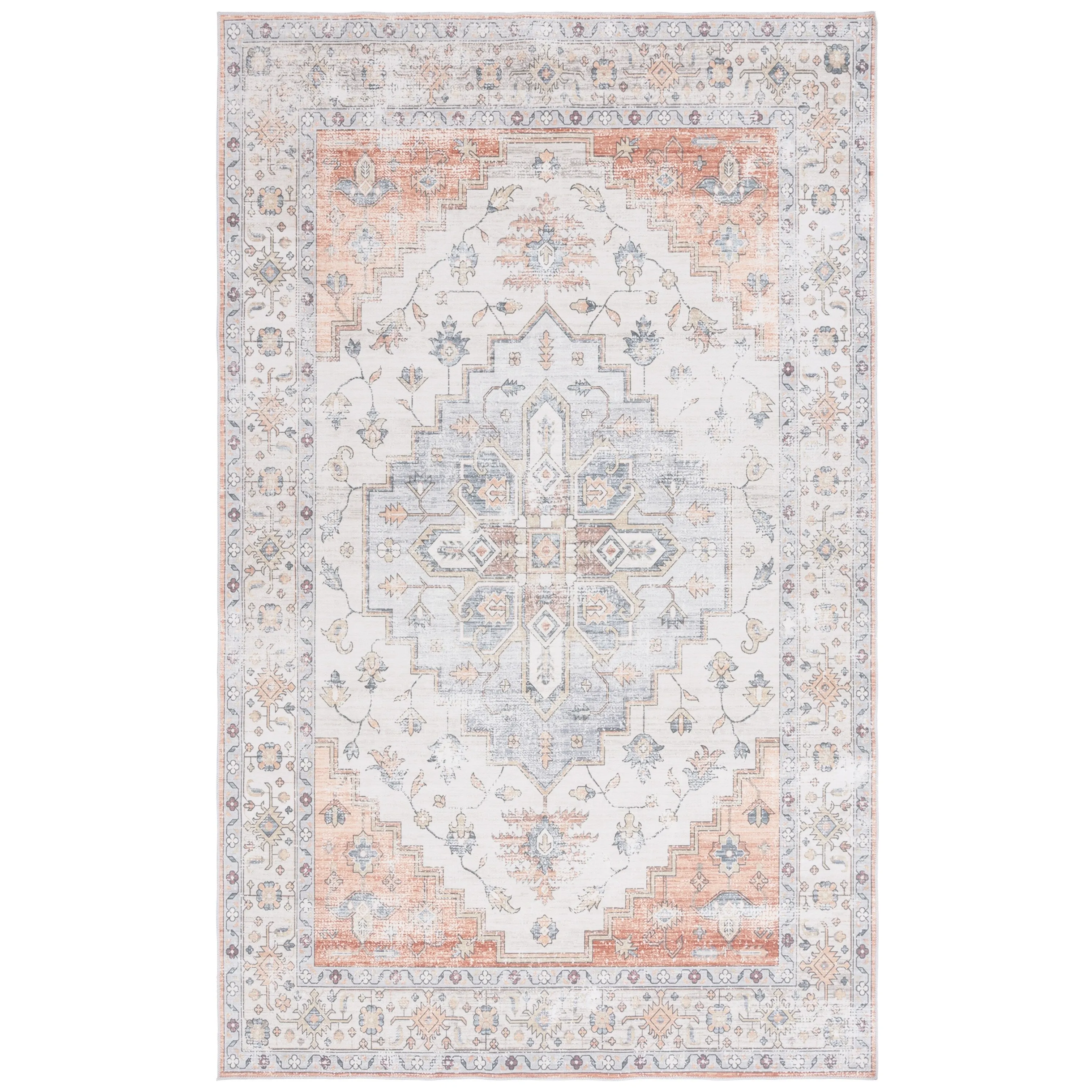 SAFAVIEH Arizona Grytsje Vintage Machine Washable Rug.