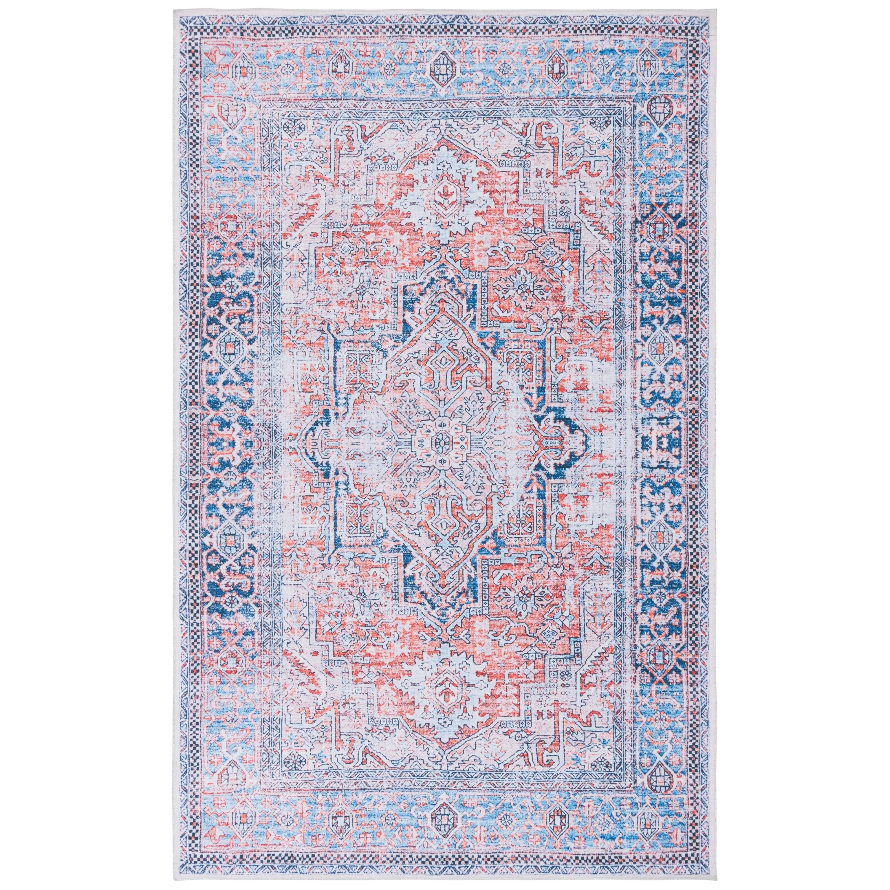 SAFAVIEH Arizona Grytsje Vintage Machine Washable Rug.